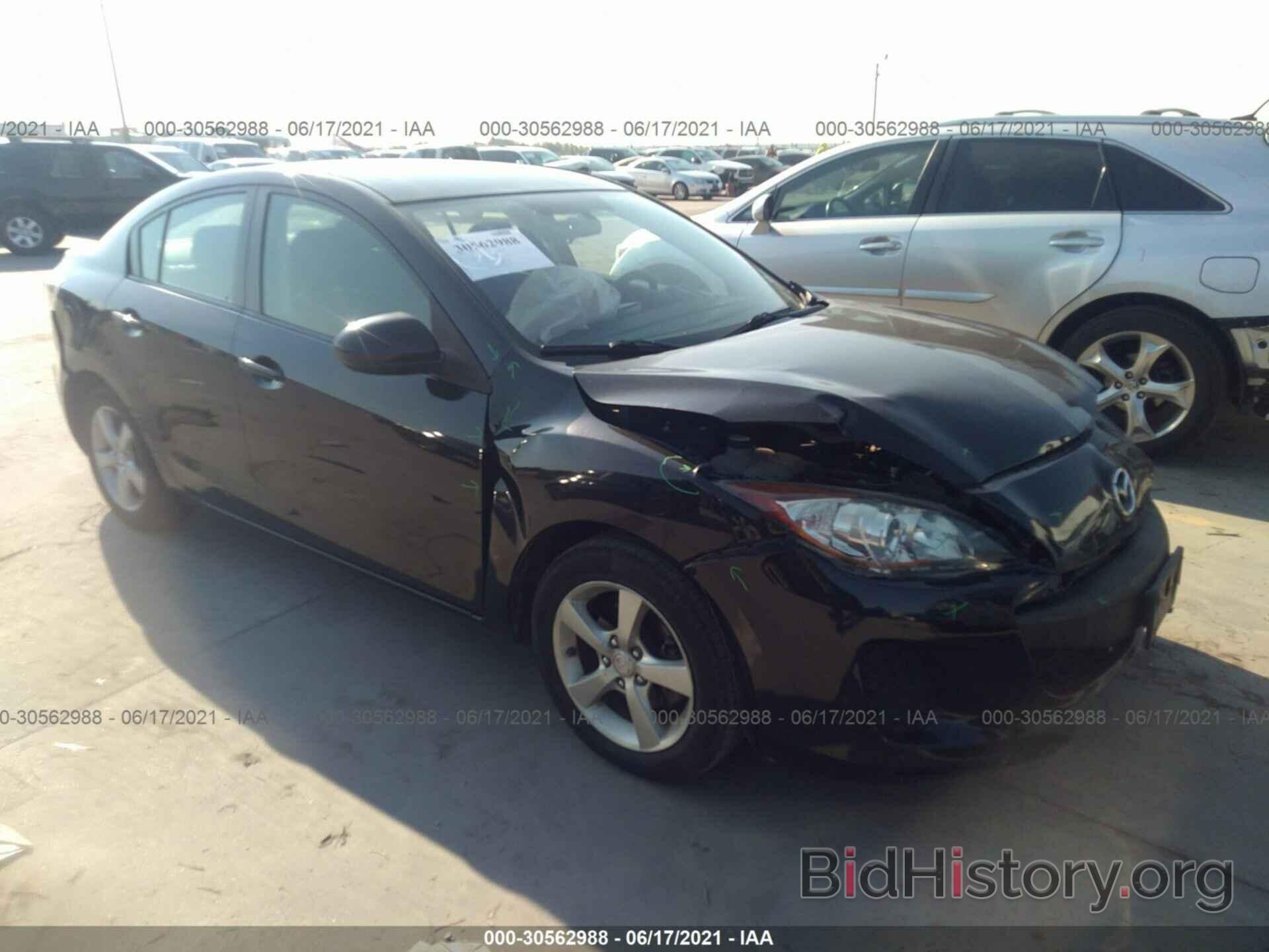 Photo JM1BL1UF7C1653766 - MAZDA MAZDA3 2012