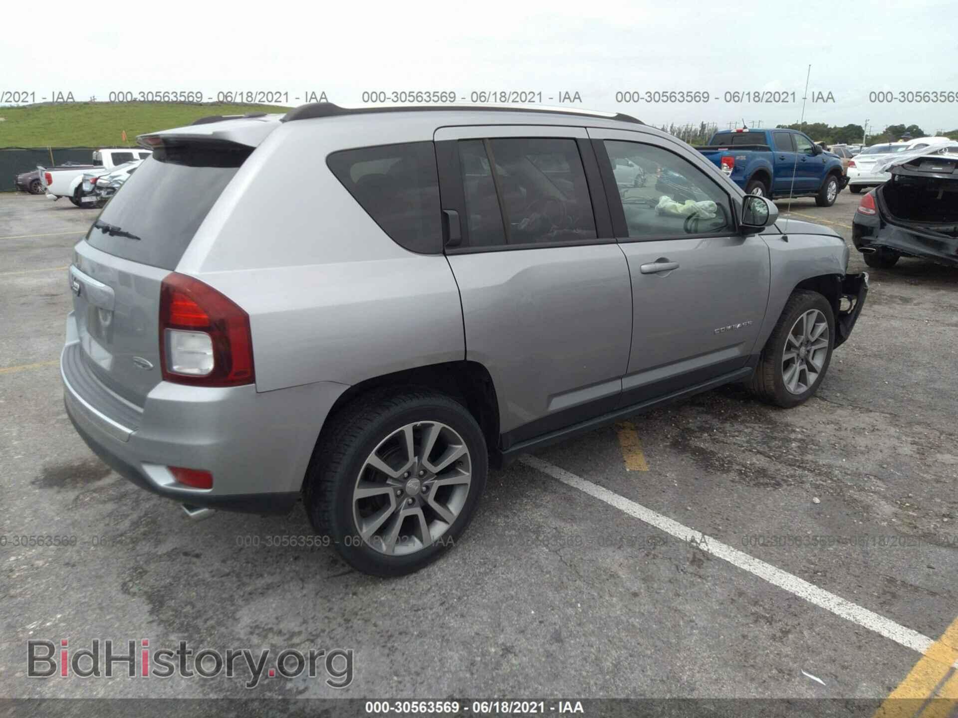2016 JEEP COMPASS - VIN: 1C4NJCEAXGD783952 - Фото 4