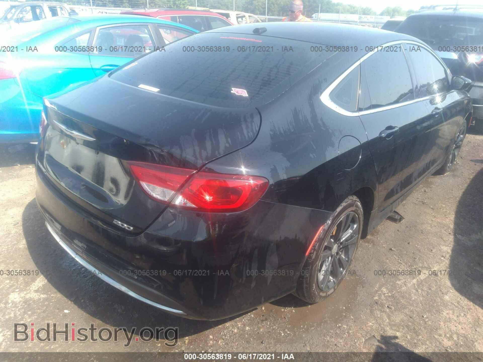 2015 CHRYSLER 200 - VIN: 1C3CCCAB2FN562049 - Фото 4