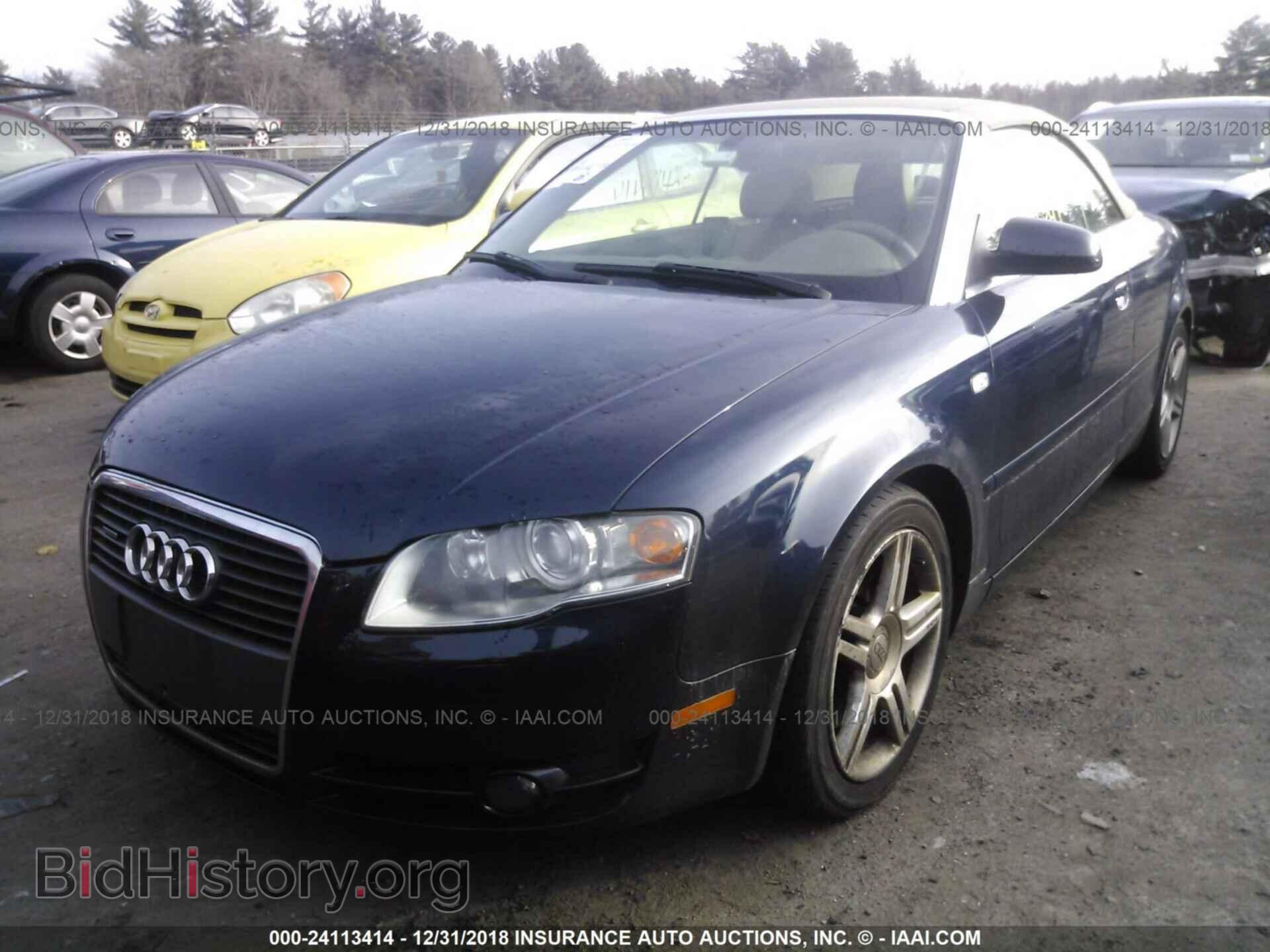 2007 AUDI A4 - VIN: WAUDF48HX7K021600 - Photo 2