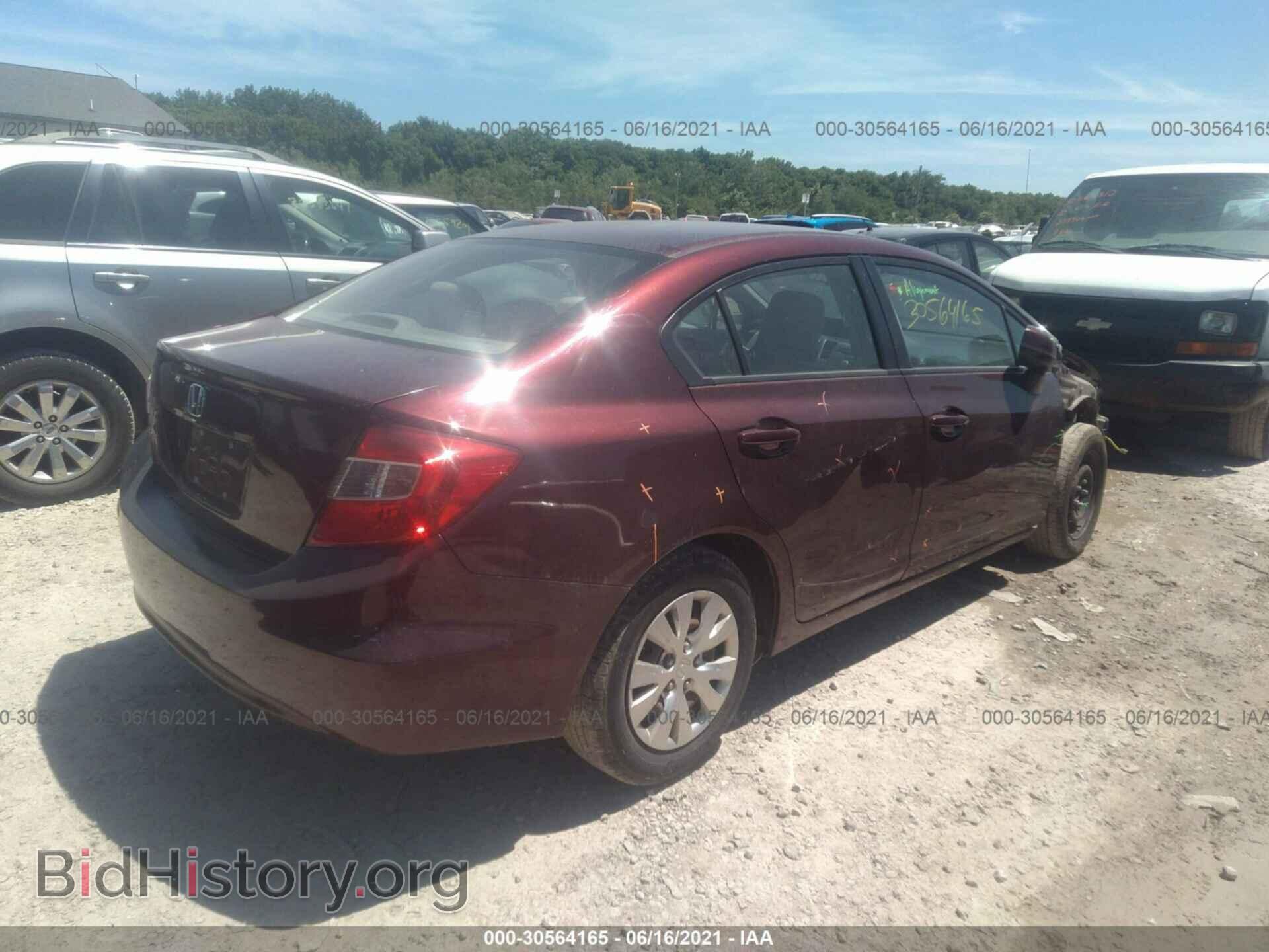 2012 HONDA CIVIC SDN - VIN: 19XFB2F51CE072811 - Фото 4