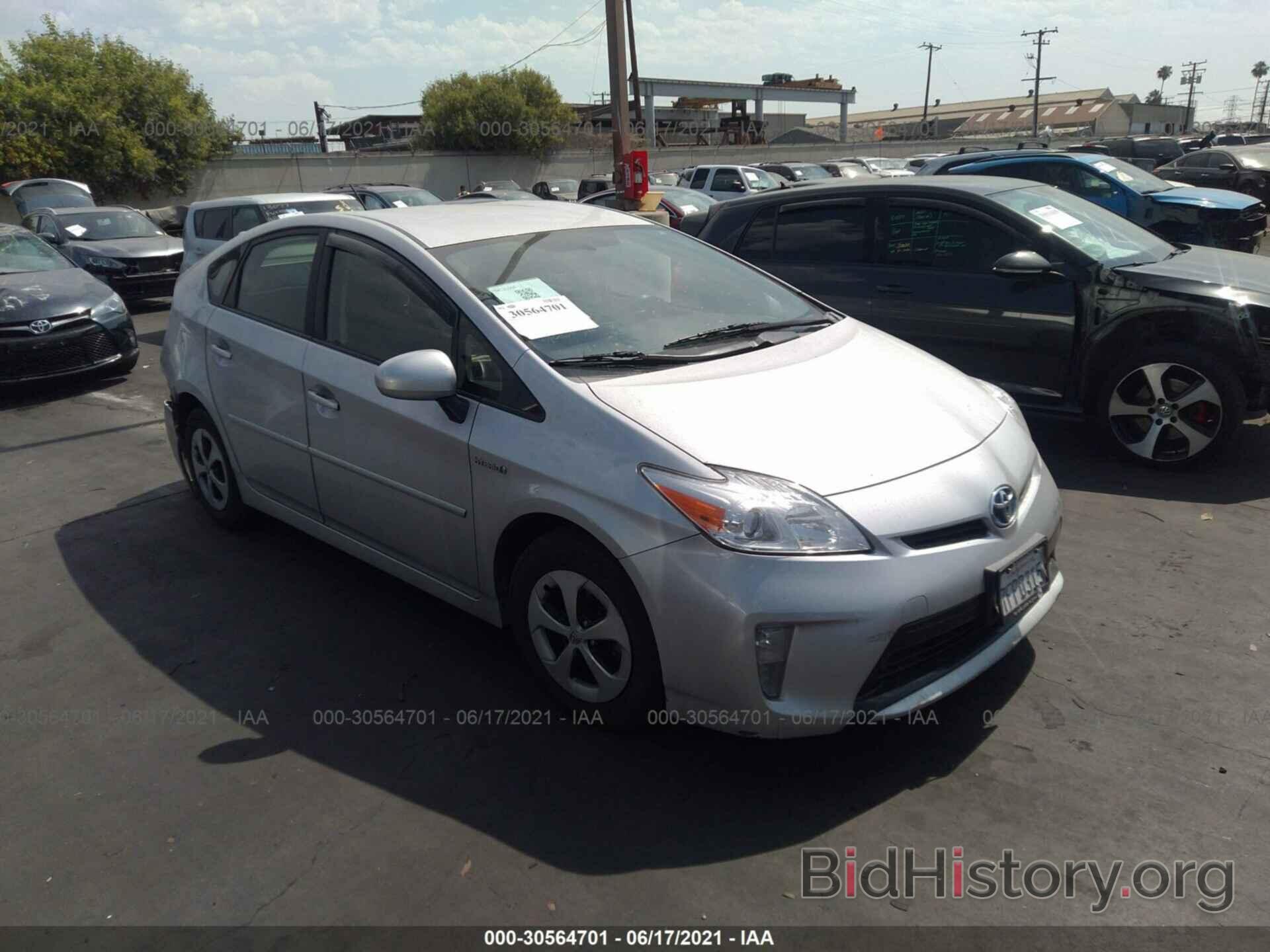 Фотография JTDKN3DU8E0375926 - TOYOTA PRIUS 2014