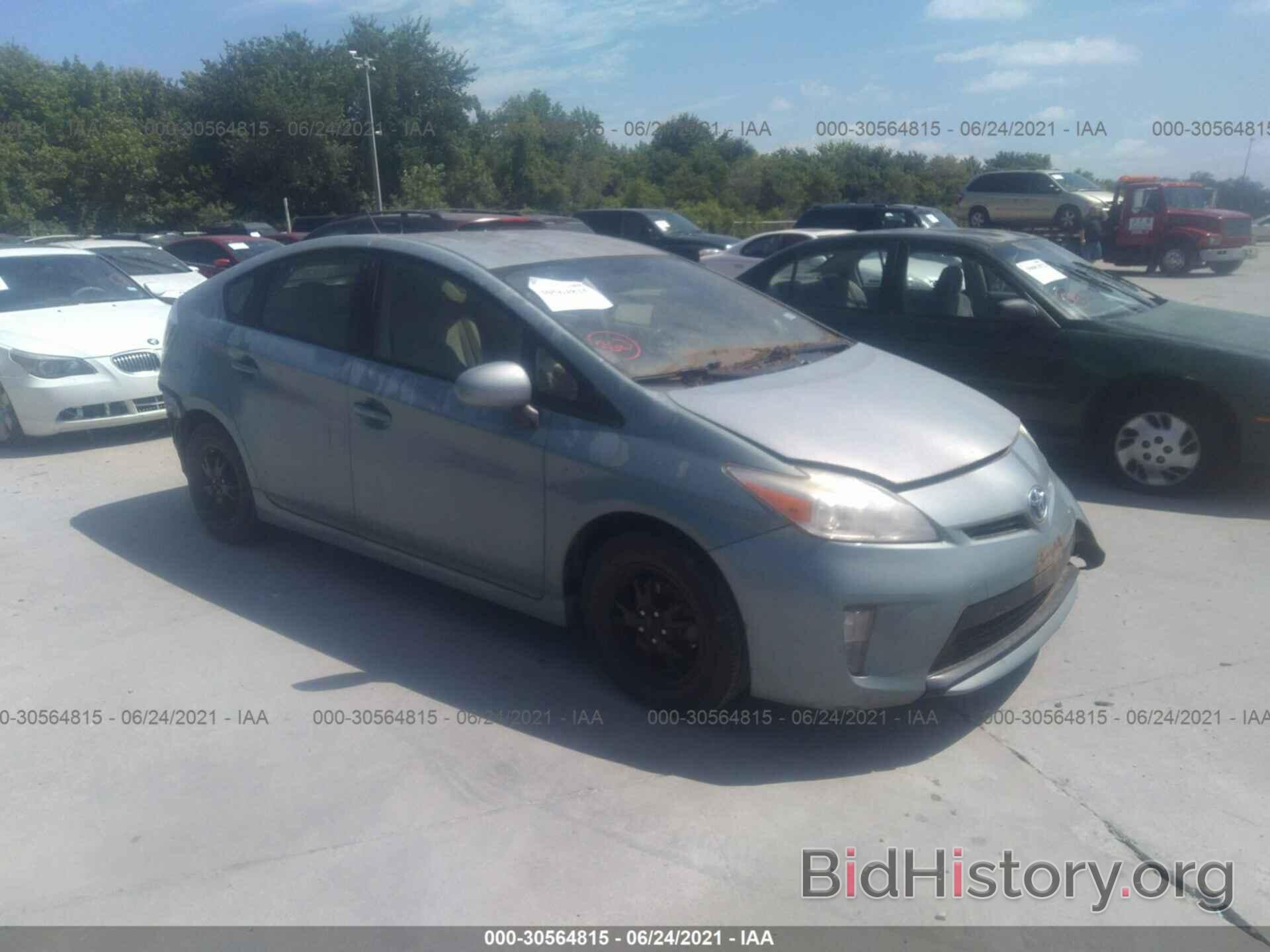 Фотография JTDKN3DUXC5392713 - TOYOTA PRIUS 2012