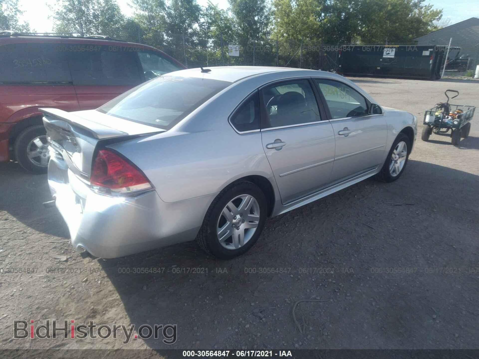 2012 CHEVROLET IMPALA - VIN: 2G1WG5E35C1108458 - Фото 4