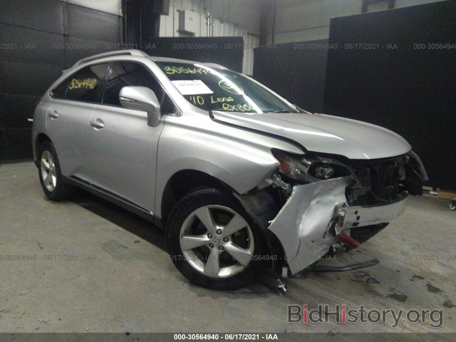 Photo 2T2BK1BA7AC041677 - LEXUS RX 350 2010