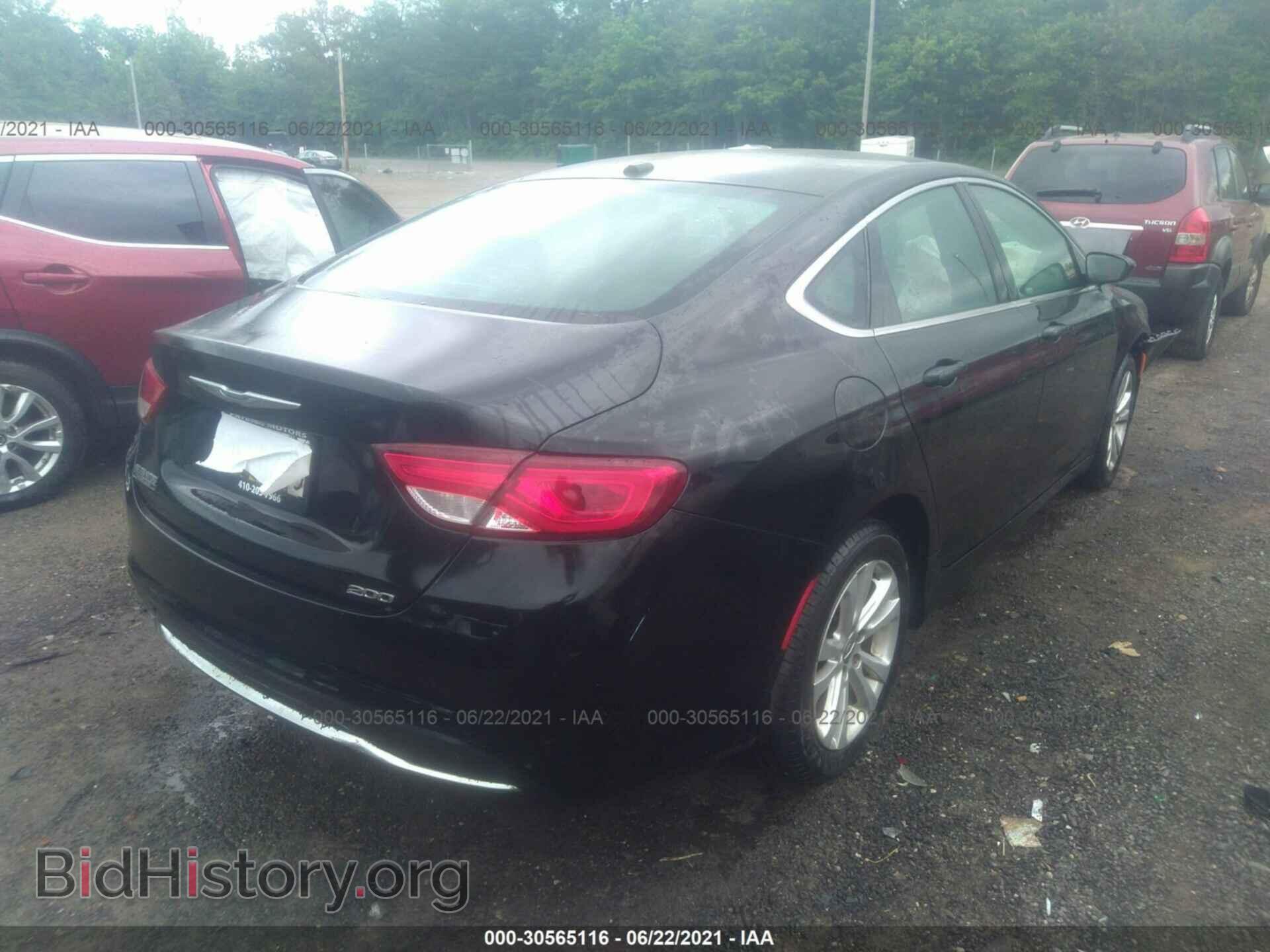 2015 CHRYSLER 200 - VIN: 1C3CCCAB8FN744483 - Фото 4