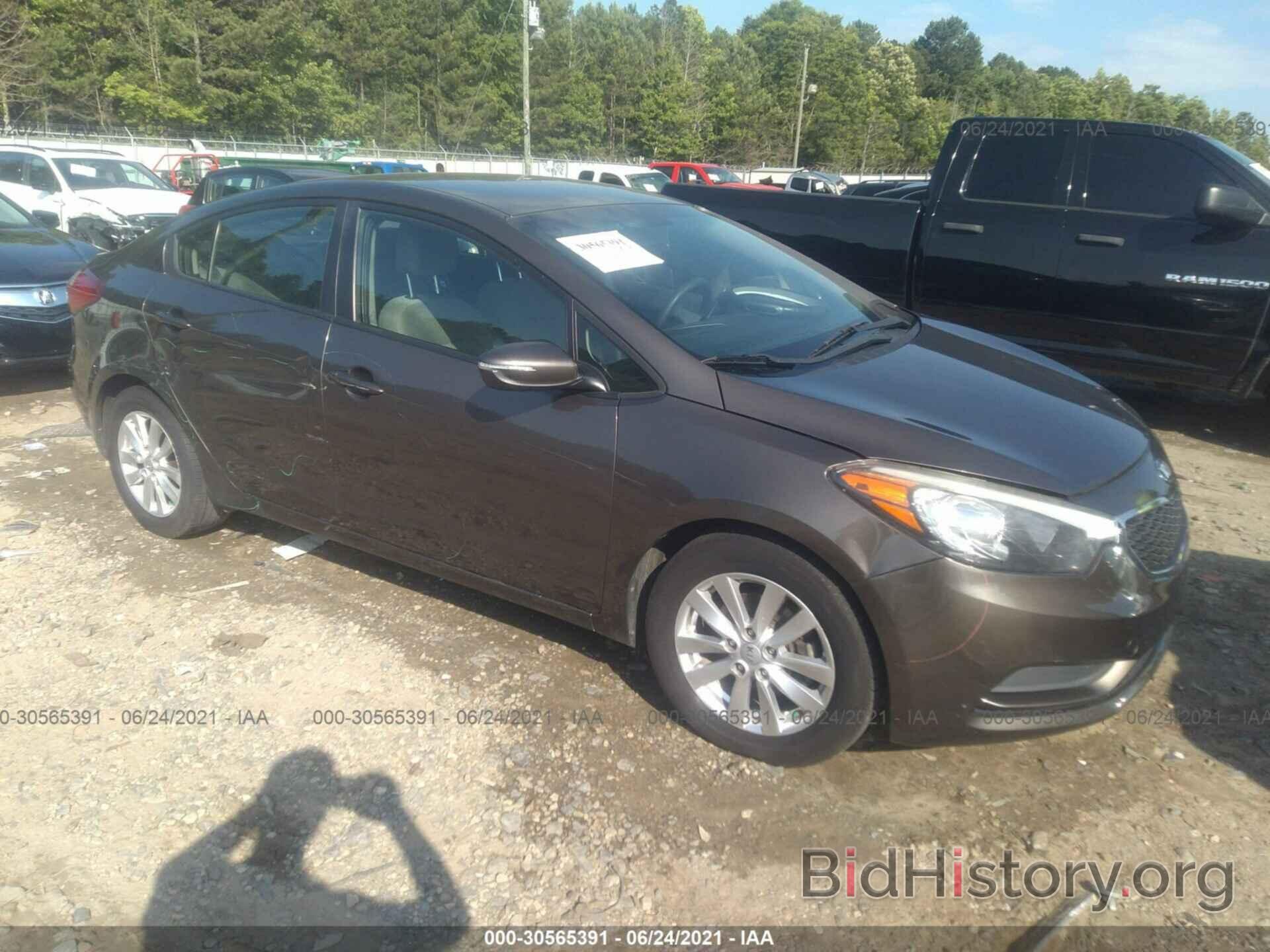 Photo KNAFX4A62E5126478 - KIA FORTE 2014