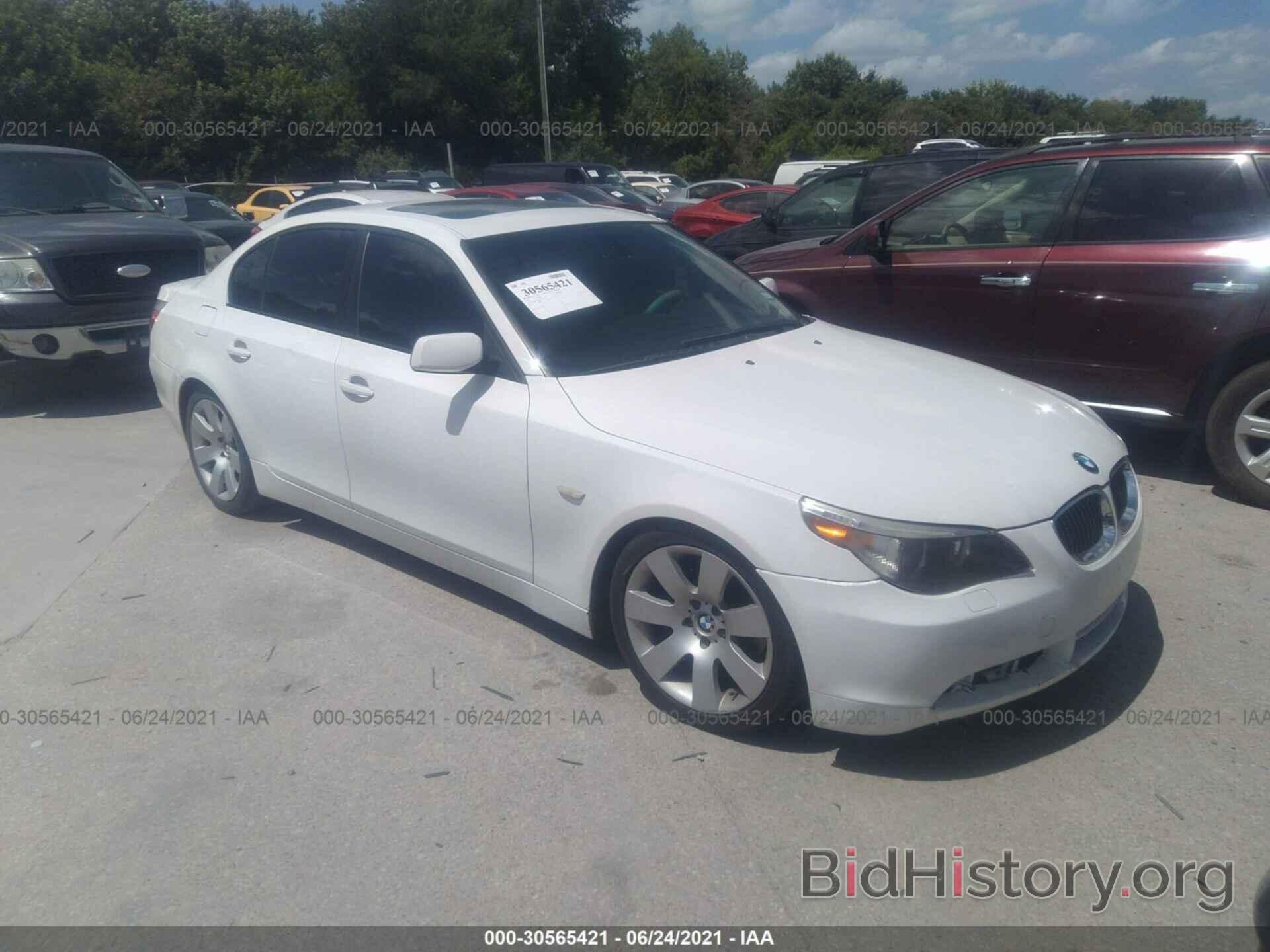 Photo WBANE73577CM49673 - BMW 5 SERIES 2007