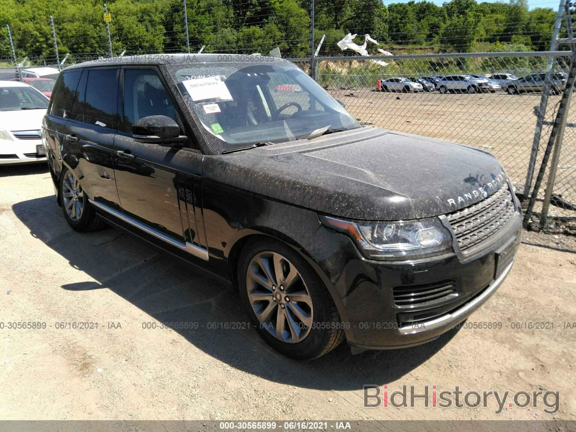 Photo SALGR2PFXGA305674 - LAND ROVER RANGE ROVER 2016