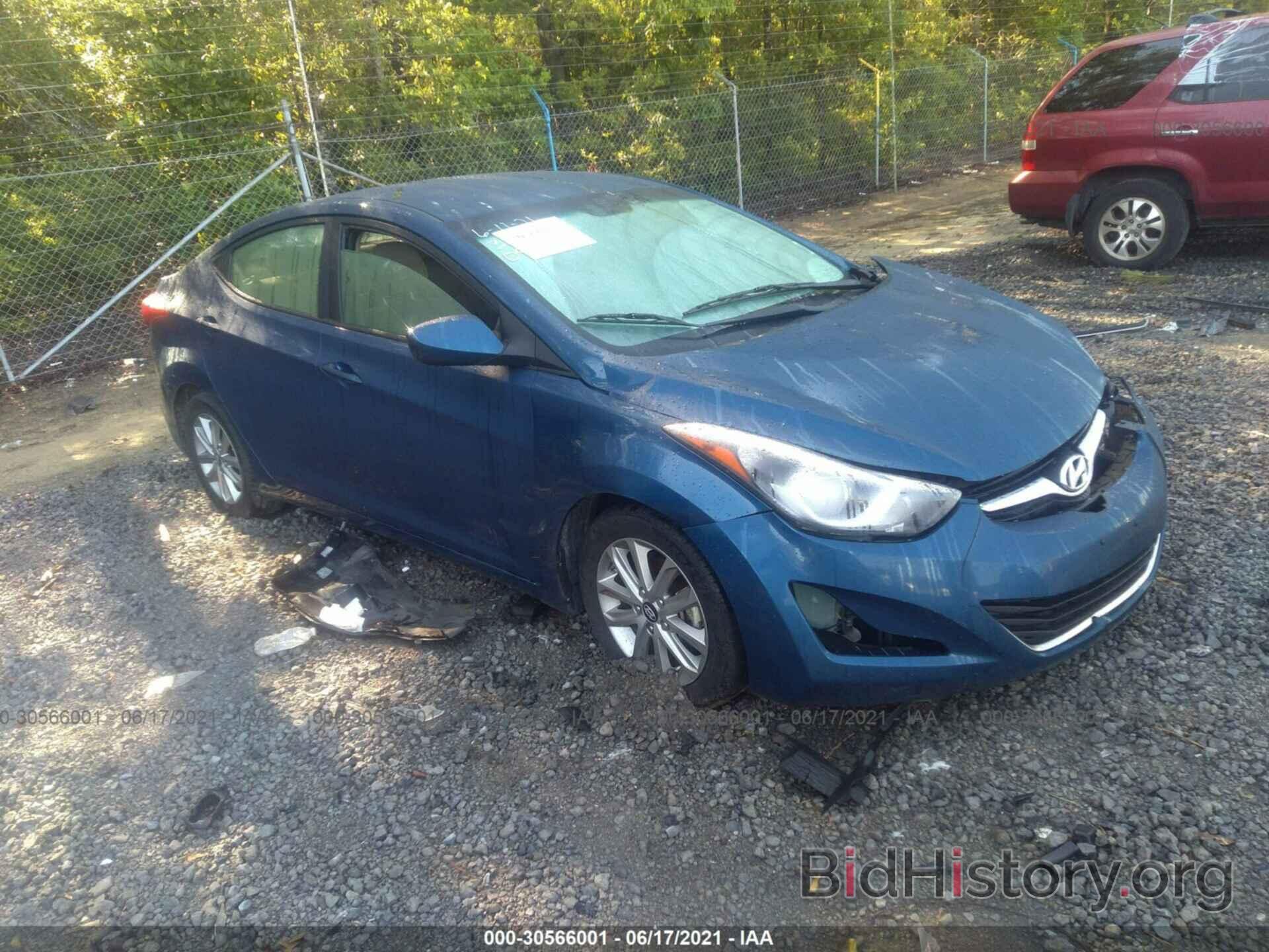 Photo KMHDH4AE3EU060944 - HYUNDAI ELANTRA 2014