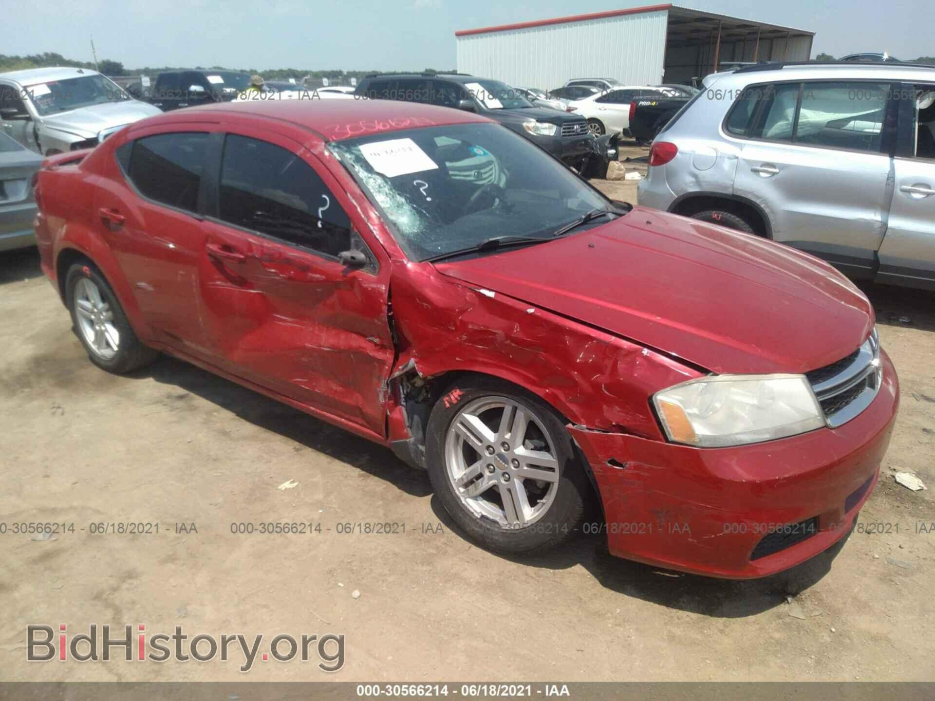 Photo 1C3CDZAG2EN220403 - DODGE AVENGER 2014