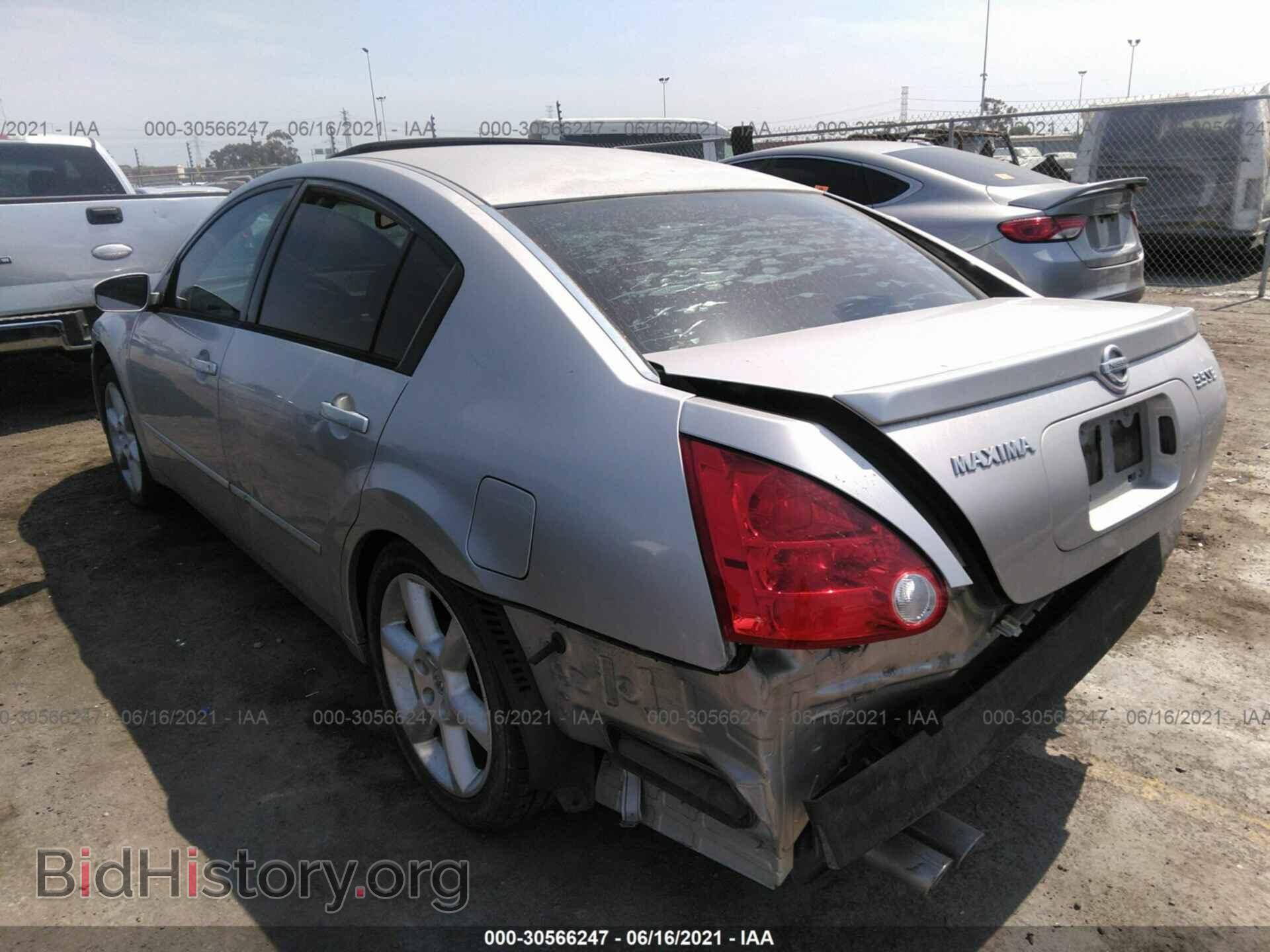 2006 NISSAN MAXIMA - VIN: 1N4BA41E66C826663 - Фото 3