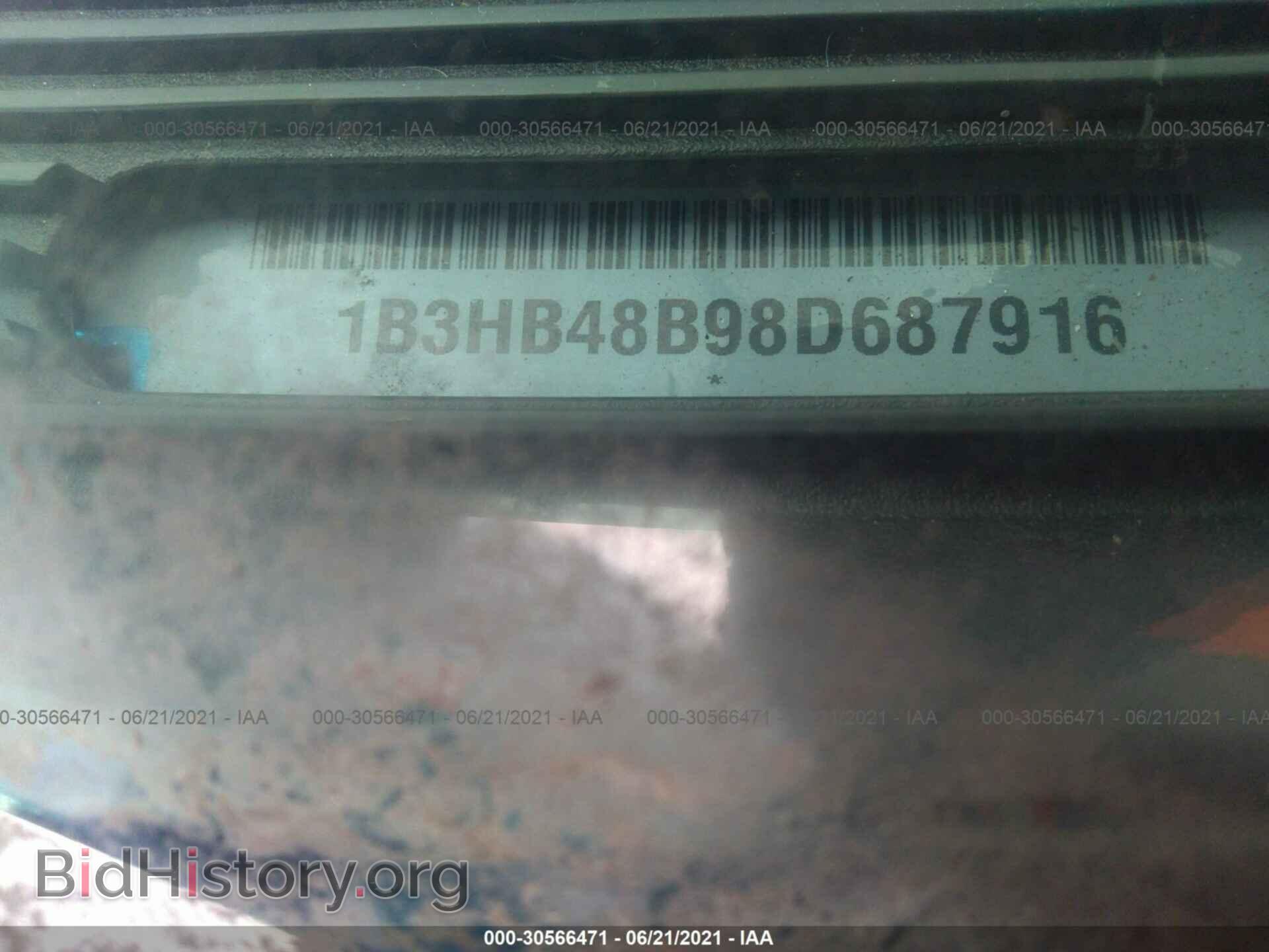 2008 DODGE CALIBER - VIN: 1B3HB48B98D687916 - Photo 9