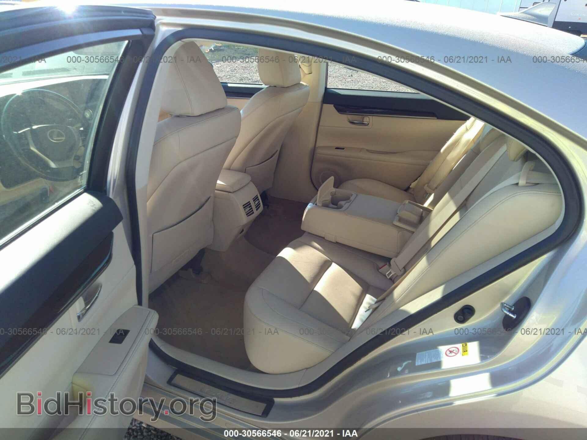 2013 LEXUS ES 350 - VIN: JTHBK1GG2D2000456 - Фото 8
