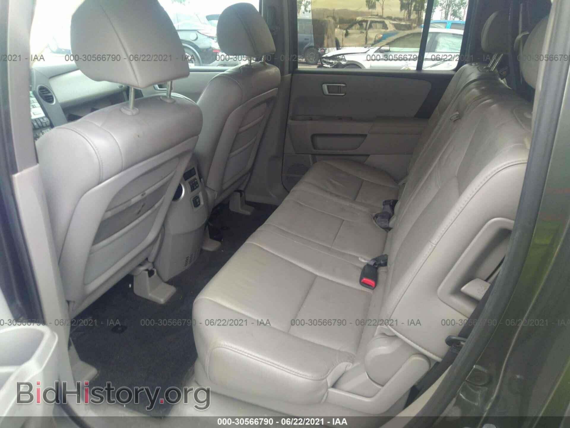 2011 HONDA PILOT - VIN: 5FNYF3H54BB013423 - Фото 8