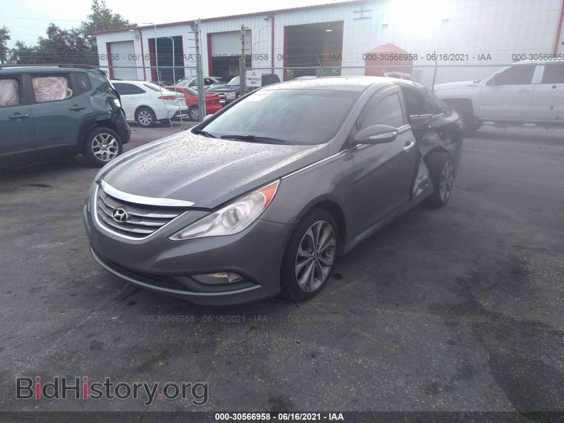 2014 HYUNDAI SONATA - VIN: 5NPEC4AC0EH856311 - Фото 2