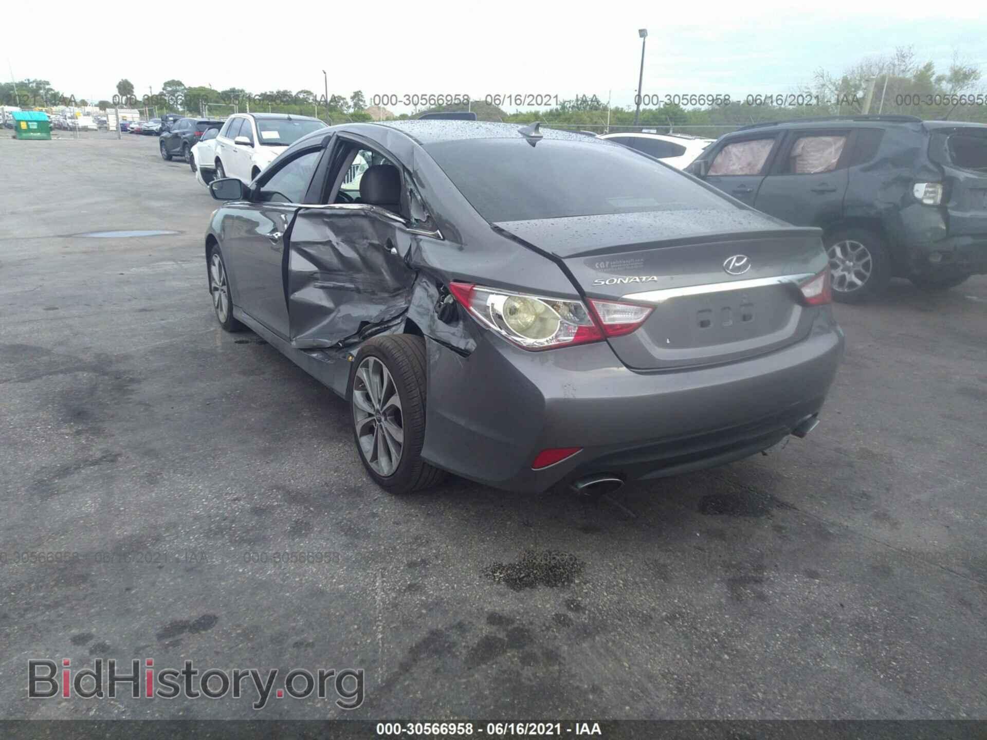 2014 HYUNDAI SONATA - VIN: 5NPEC4AC0EH856311 - Фото 3
