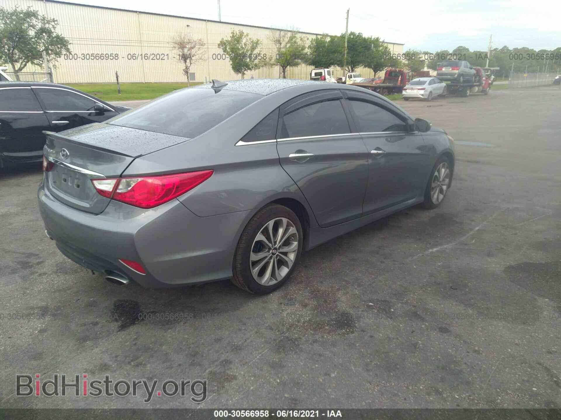 2014 HYUNDAI SONATA - VIN: 5NPEC4AC0EH856311 - Фото 4