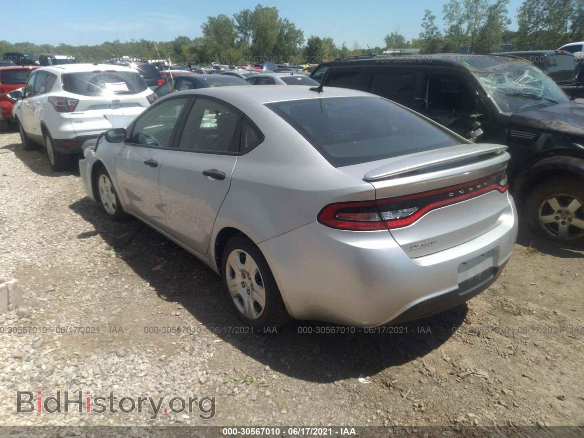2013 DODGE DART - VIN: 1C3CDFAA3DD126688 - Фото 3