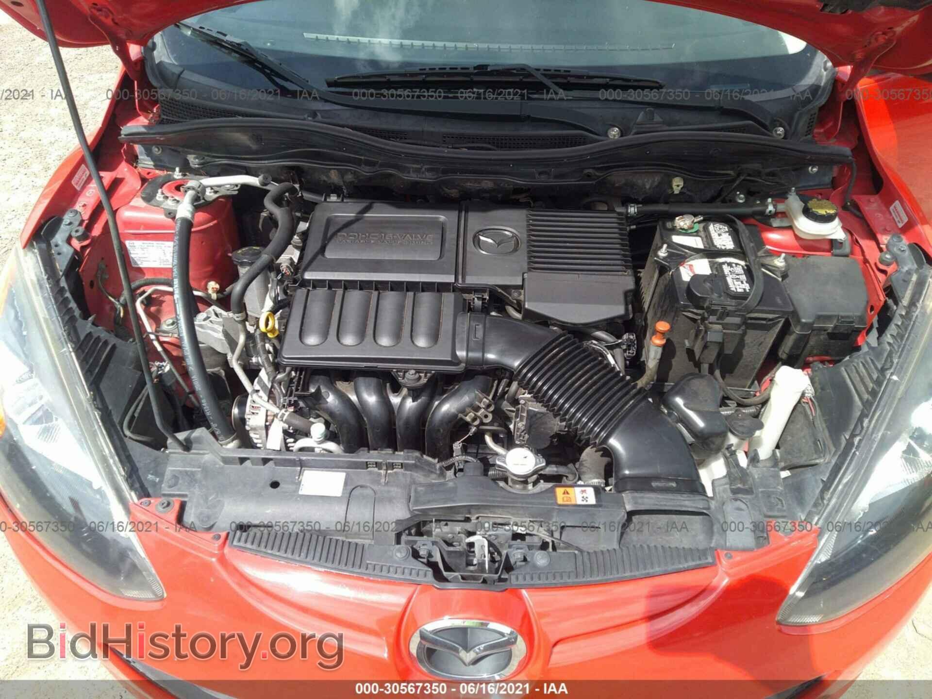 2012 MAZDA MAZDA2 - VIN: JM1DE1LZ3C0141412 - Фото 10