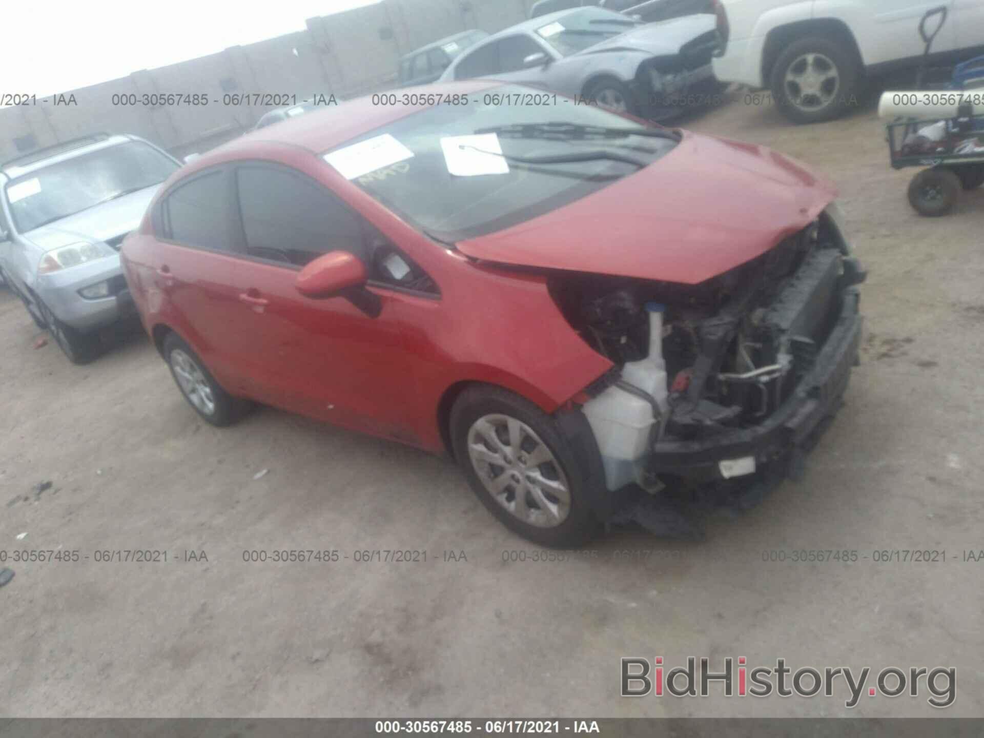 Photo KNADM4A32C6061029 - KIA RIO 2012