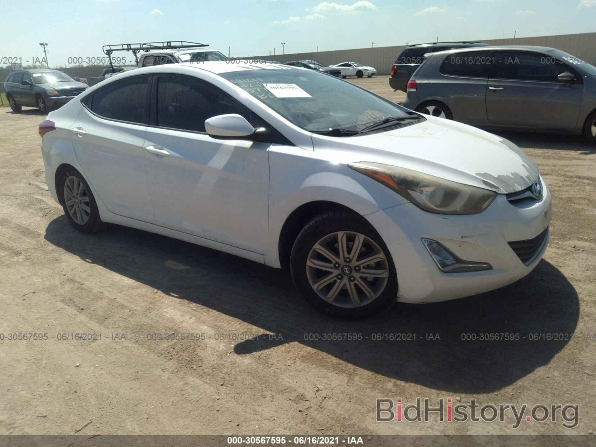 Photo 5NPDH4AE3FH577810 - HYUNDAI ELANTRA 2015