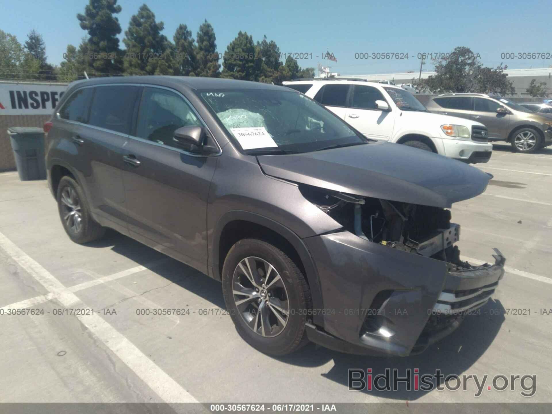 Photo 5TDZARFH8HS026473 - TOYOTA HIGHLANDER 2017