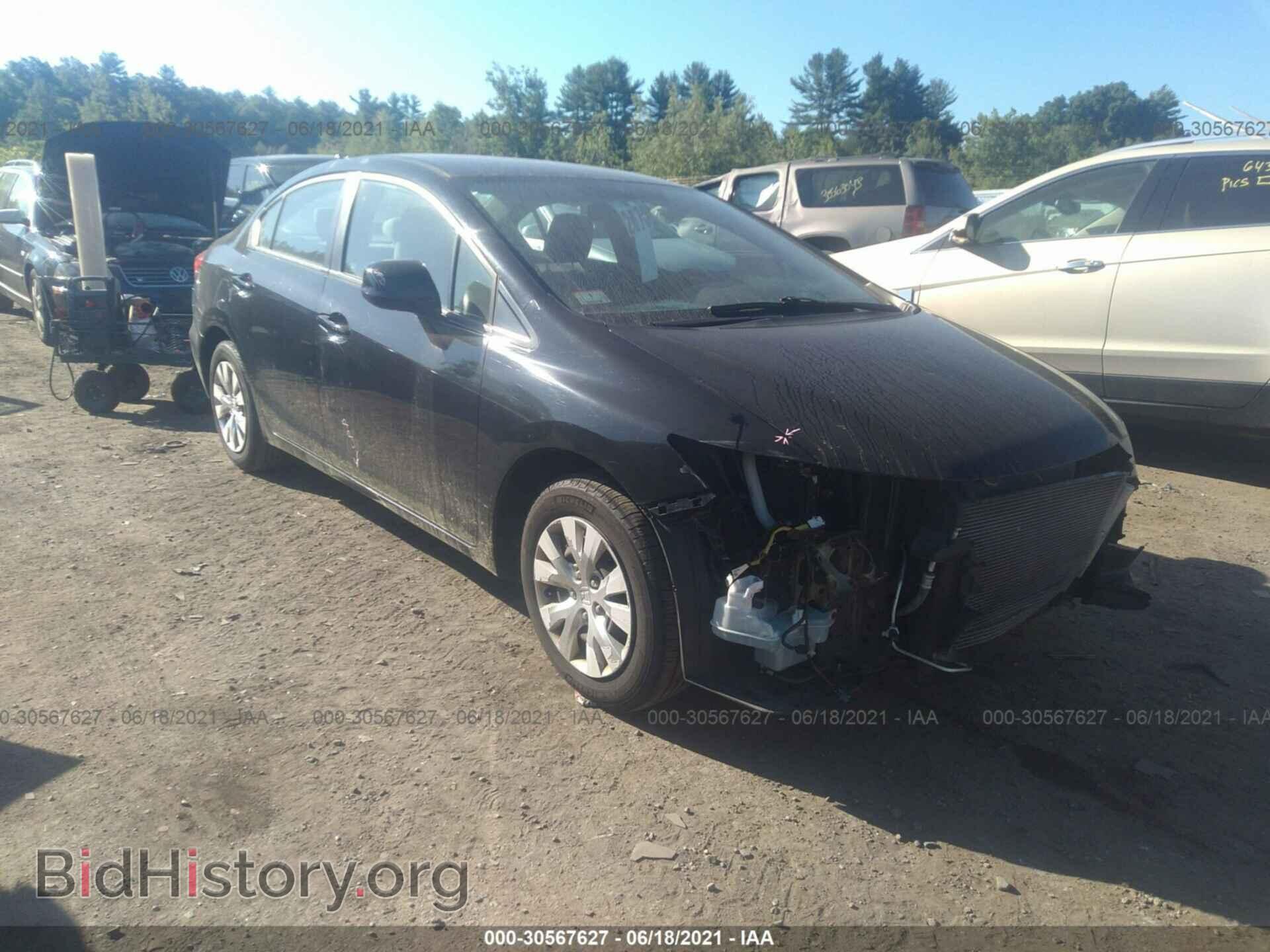 Photo 2HGFB2F51CH610011 - HONDA CIVIC SDN 2012