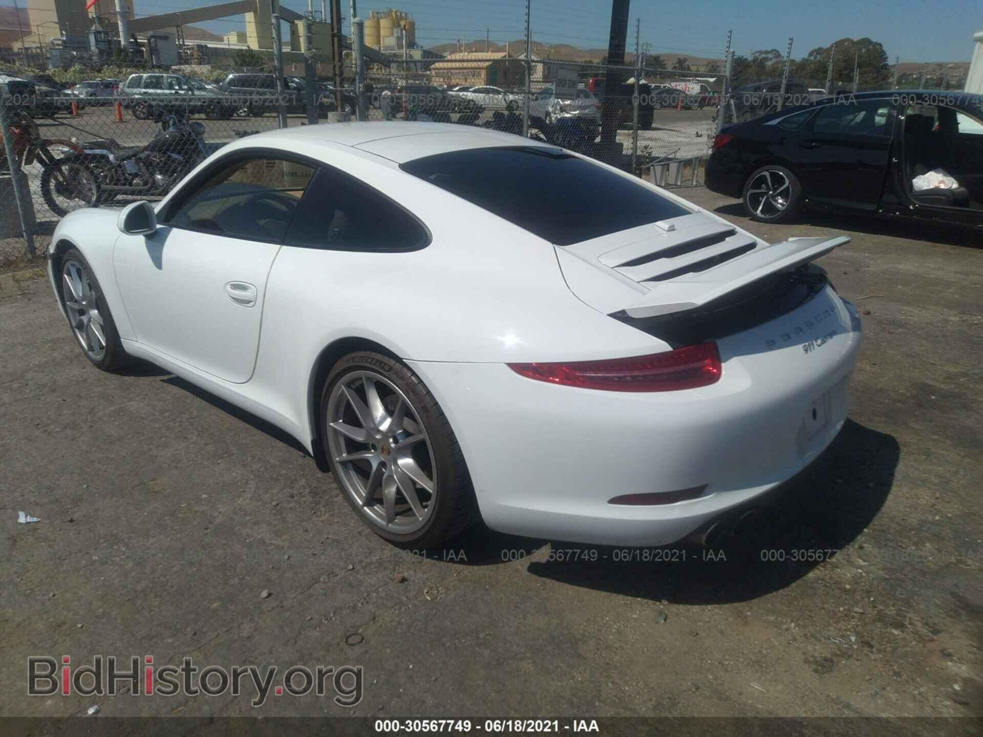 2013 PORSCHE 911 - VIN: WP0AA2A90DS106260 - Фото 3