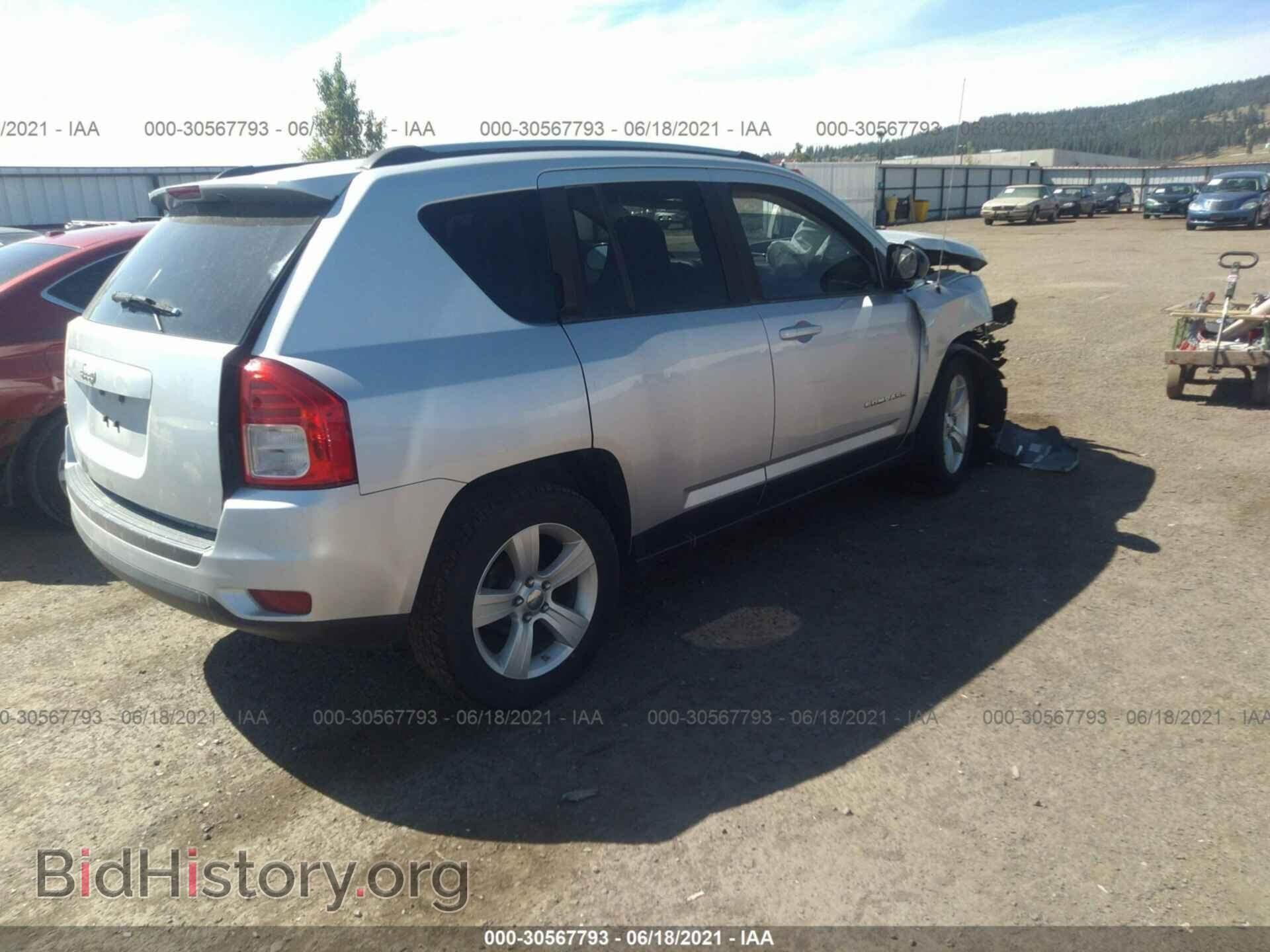 2012 JEEP COMPASS - VIN: 1C4NJDBB5CD614290 - Фото 4