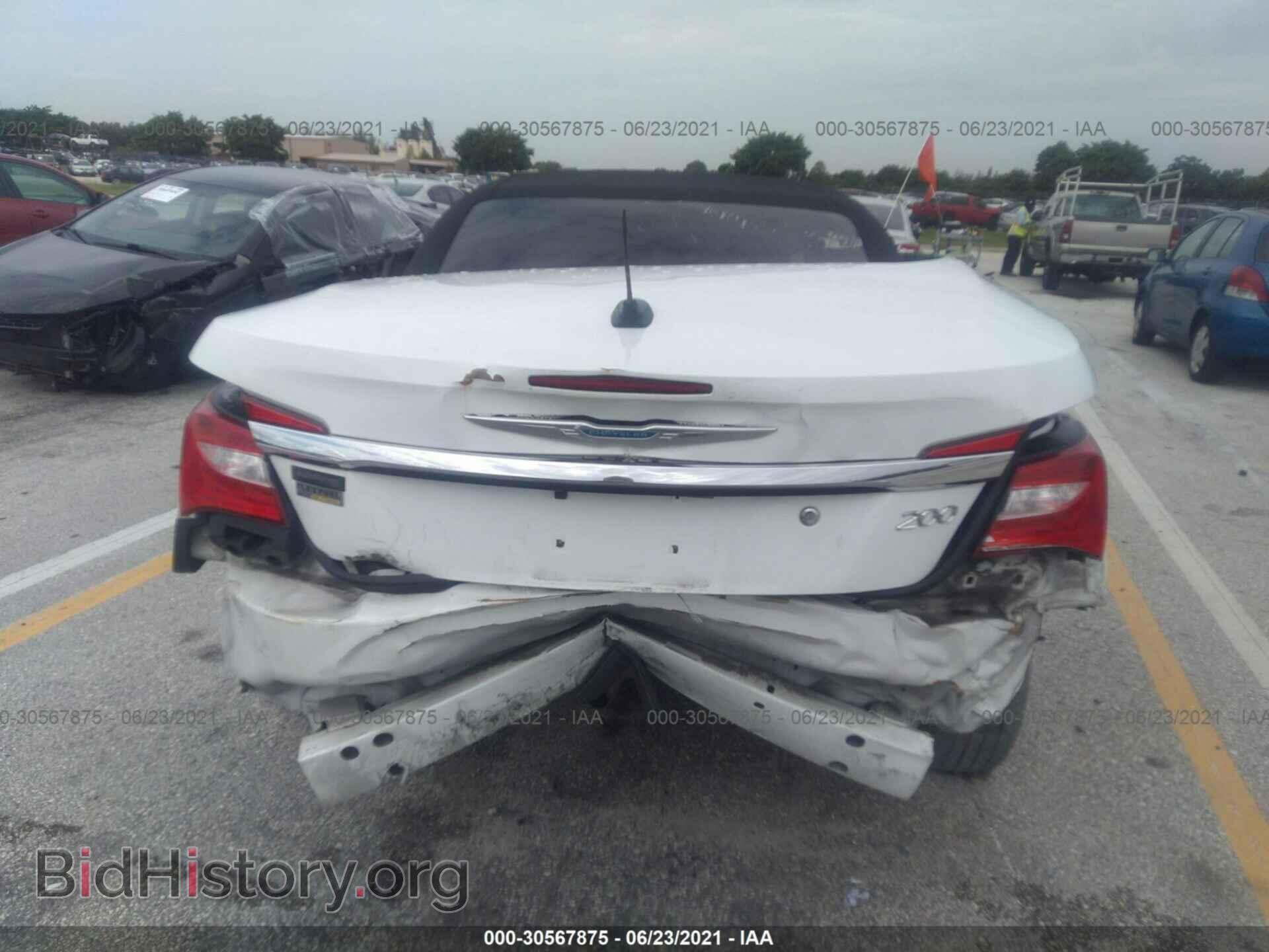 2012 CHRYSLER 200 - VIN: 1C3BCBEG7CN295210 - Фото 6