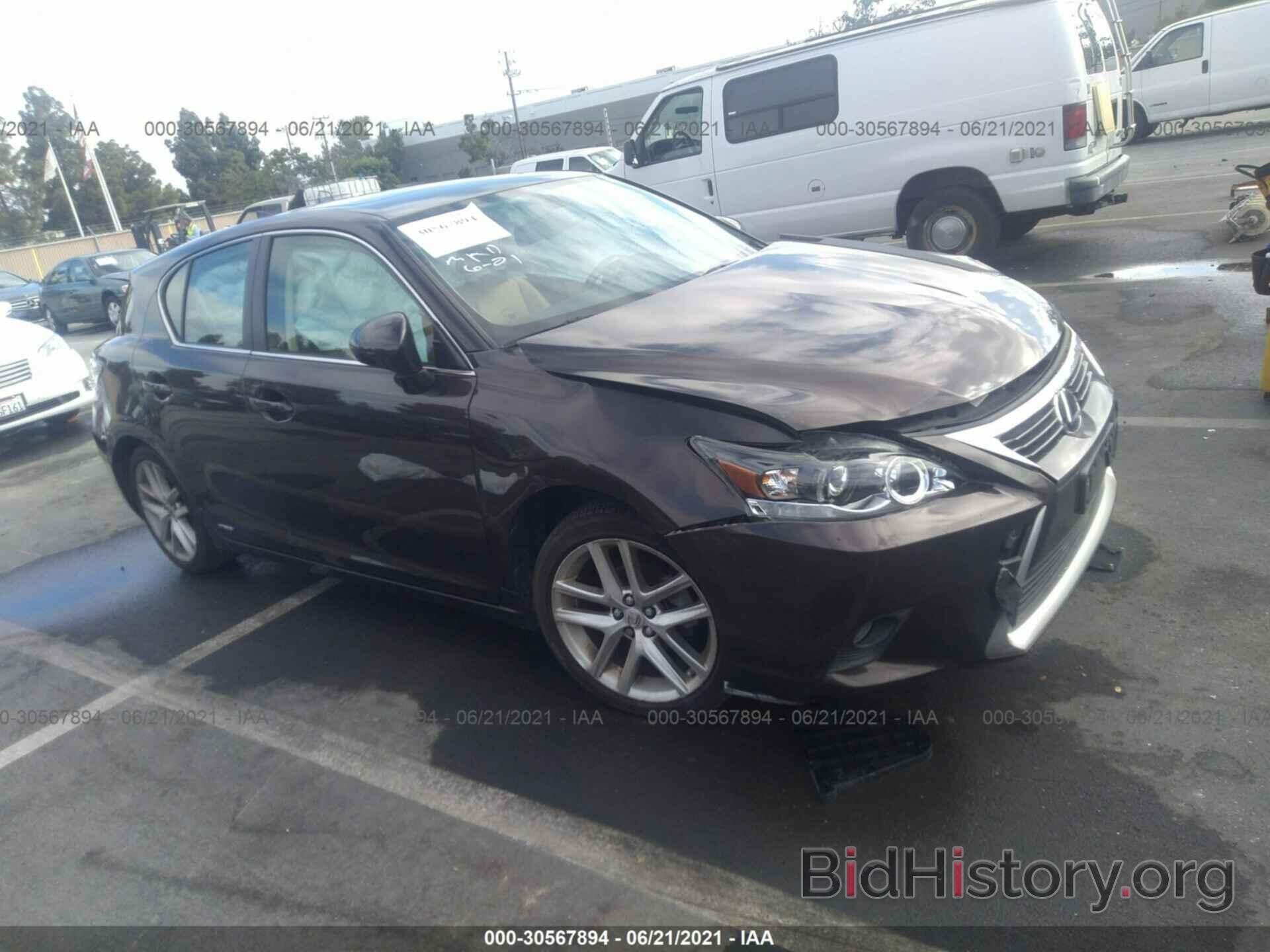 Photo JTHKD5BH1F2246256 - LEXUS CT 200H 2015