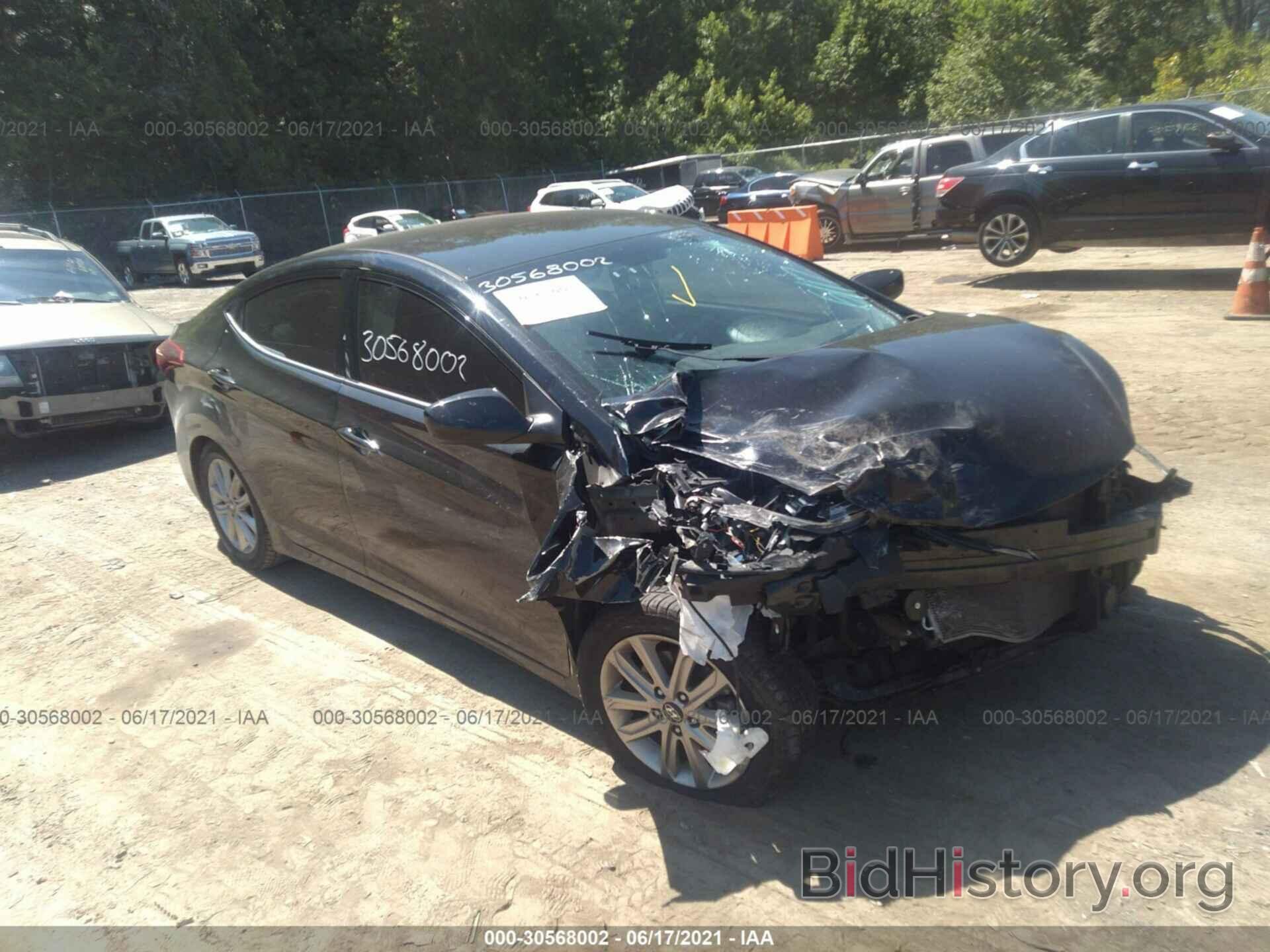 Photo 5NPDH4AE9GH788303 - HYUNDAI ELANTRA 2016