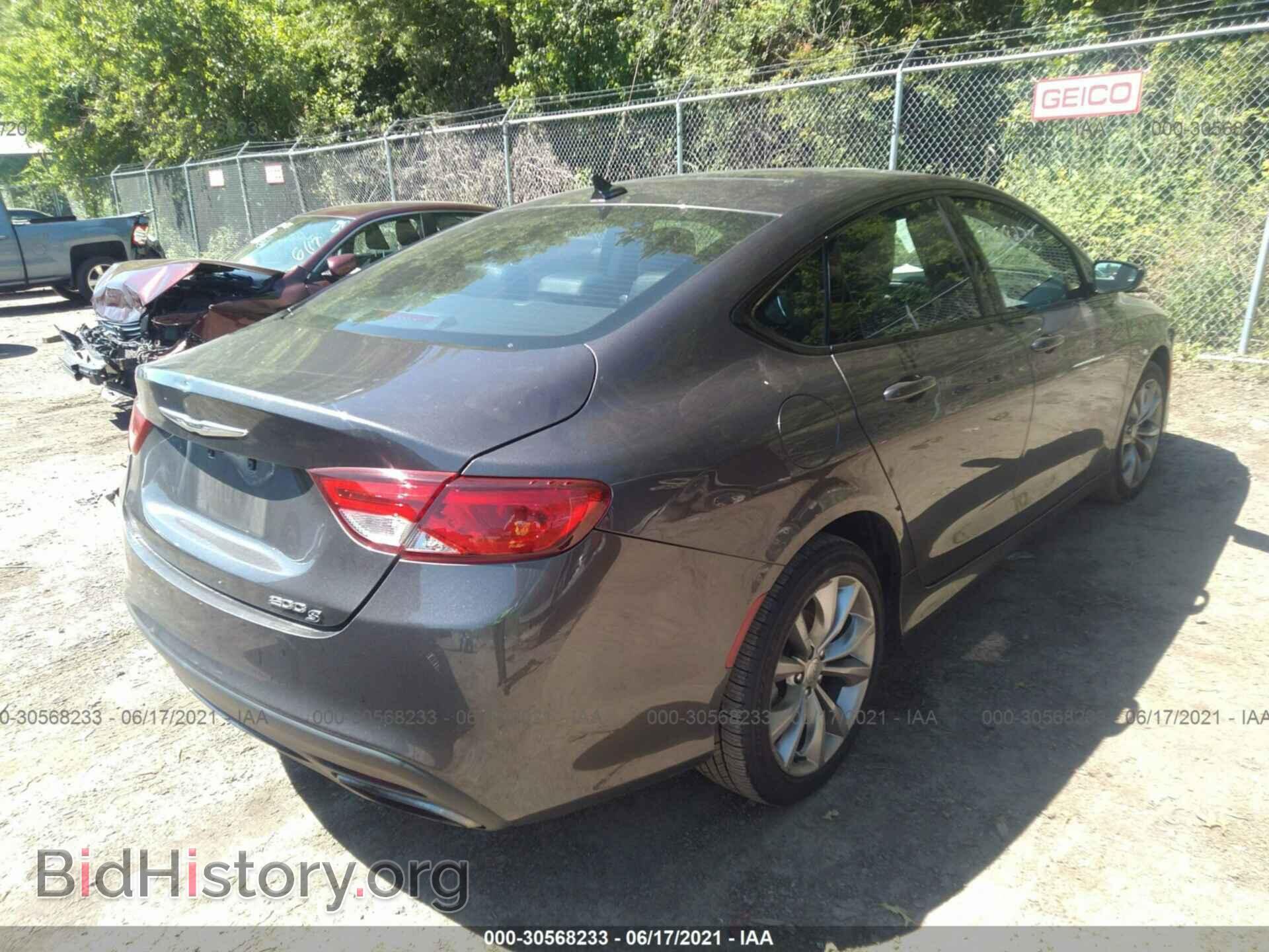2015 CHRYSLER 200 - VIN: 1C3CCCBB7FN752332 - Фото 4