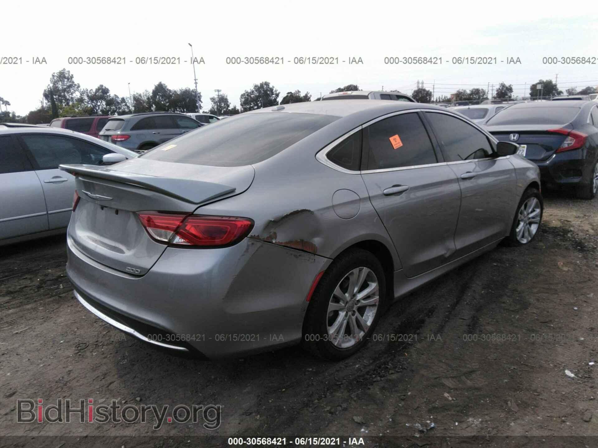 2015 CHRYSLER 200 - VIN: 1C3CCCAB0FN604430 - Фото 4