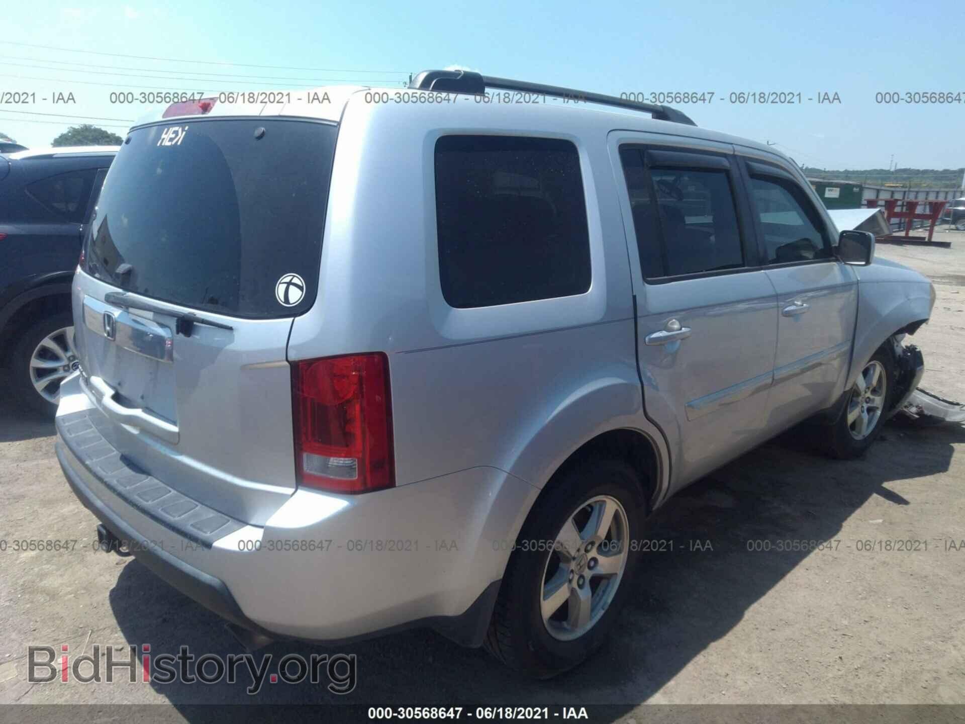 2009 HONDA PILOT - VIN: 5FNYF38659B007763 - Фото 4