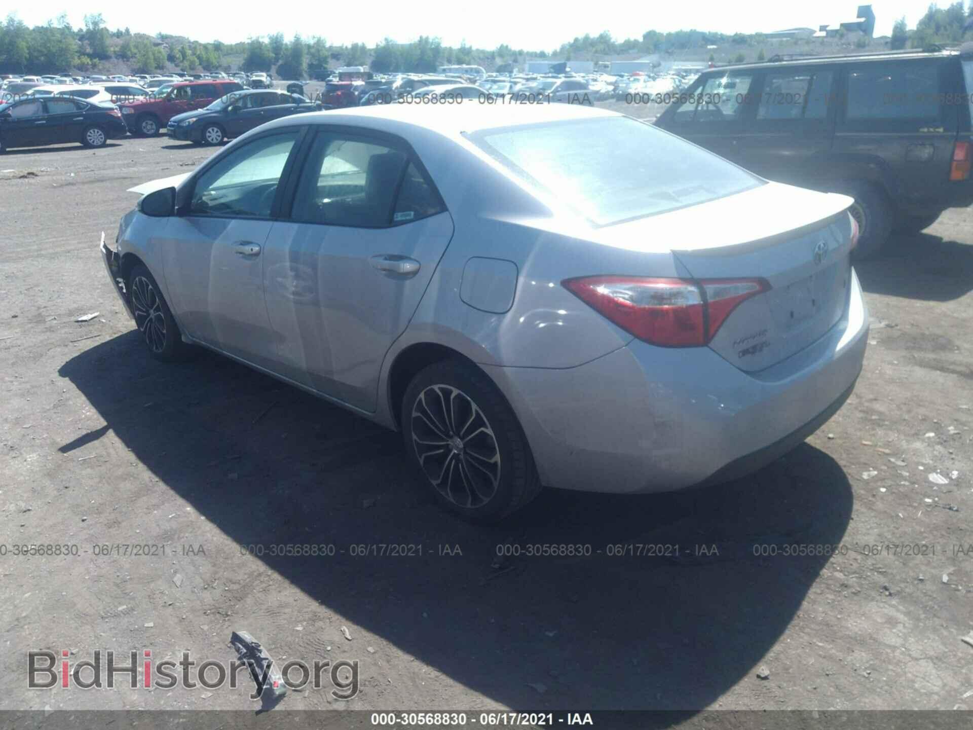 2014 TOYOTA COROLLA - VIN: 2T1BURHE9EC003915 - Фото 3