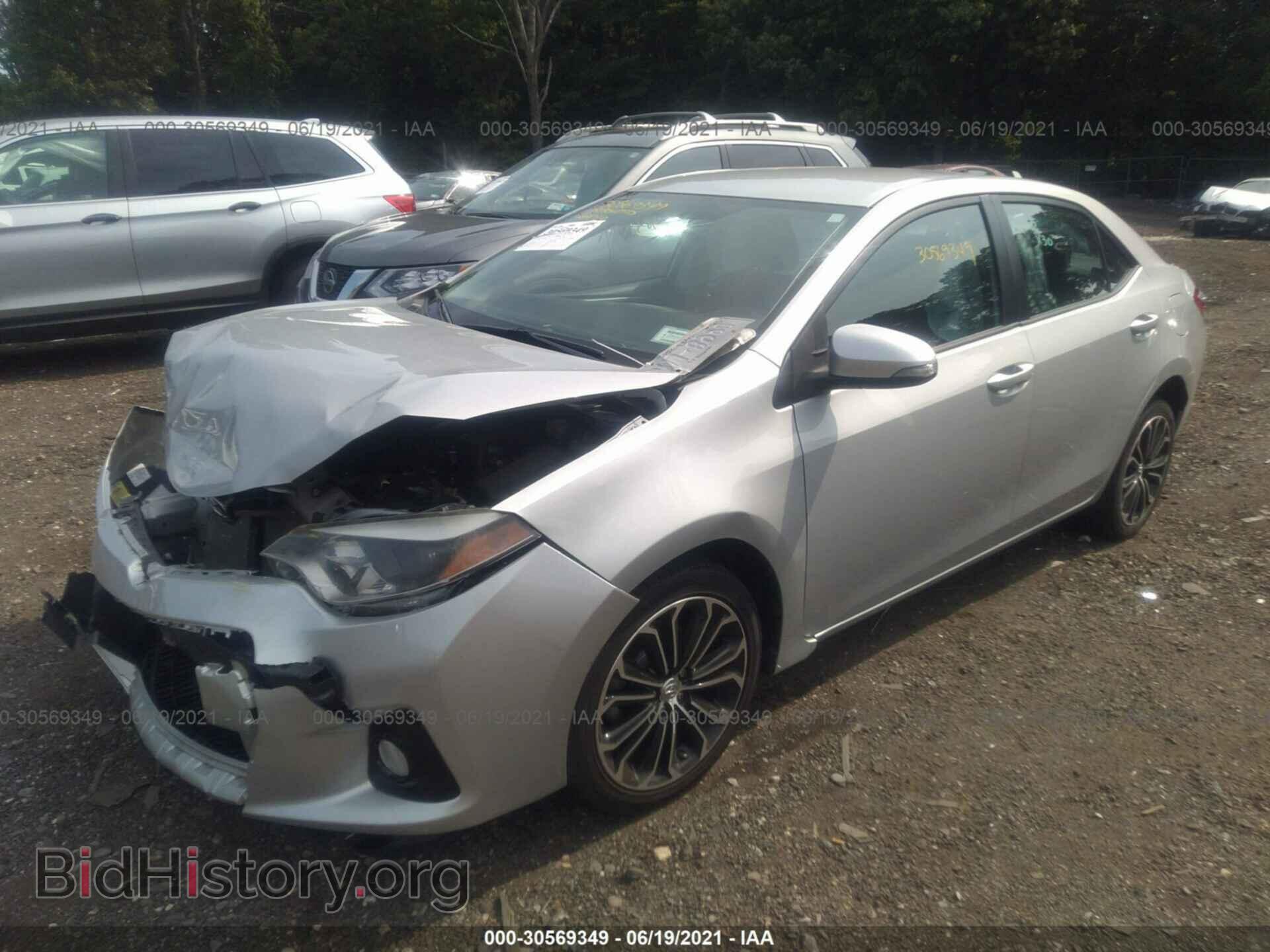 2014 TOYOTA COROLLA - VIN: 2T1BURHE5EC090986 - Фото 2