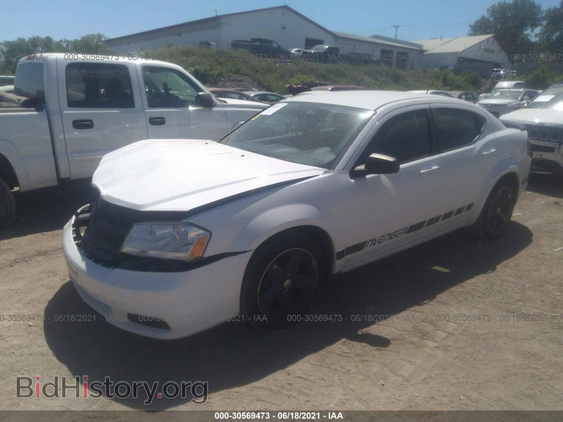 2013 DODGE AVENGER - VIN: 1C3CDZAG2DN756878 - Фото 2