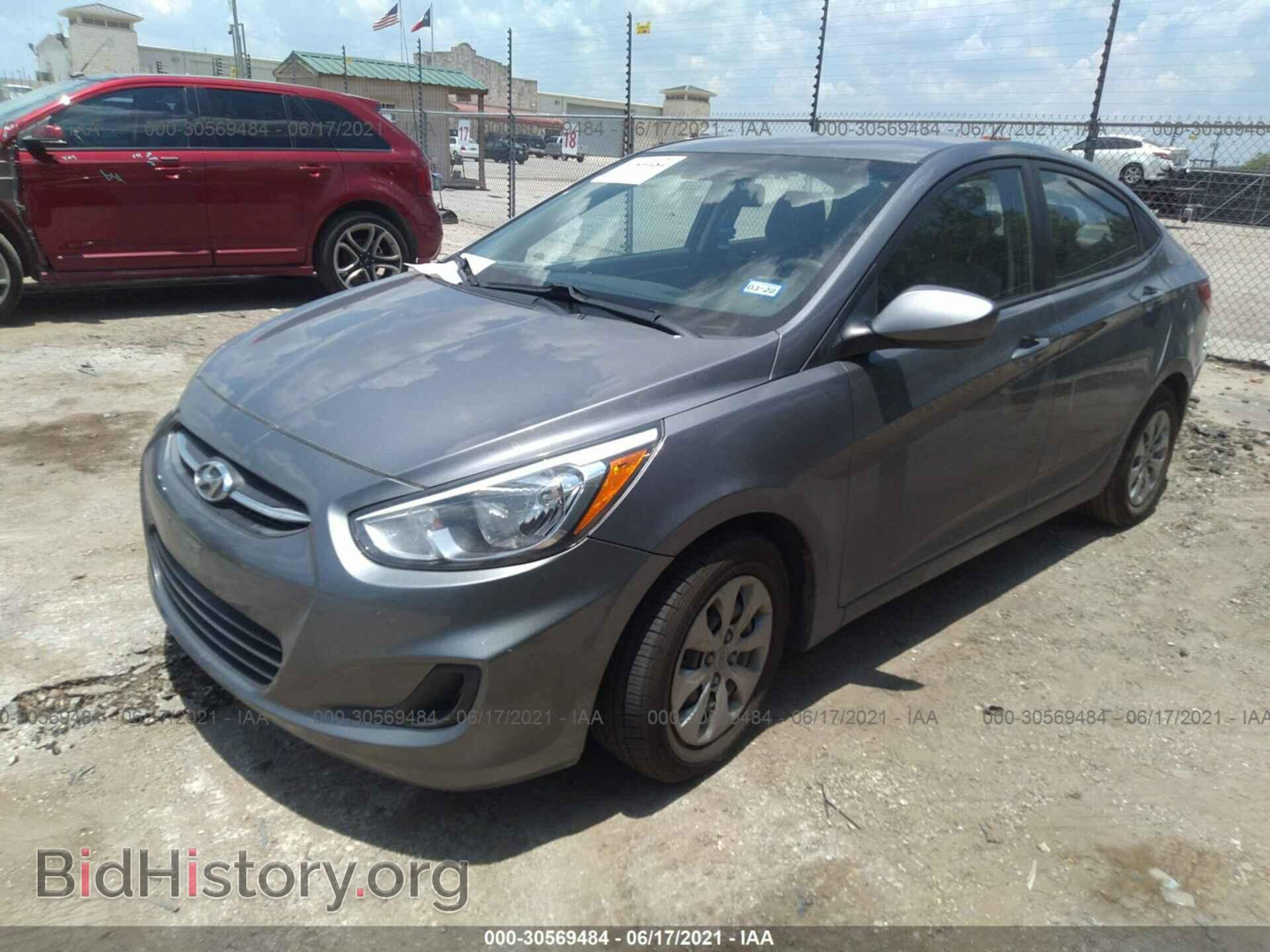 2017 HYUNDAI ACCENT - VIN: KMHCT4AE0HU275471 - Фото 2