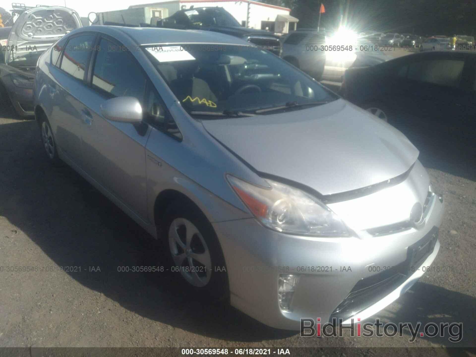 Photo JTDKN3DU8C1492493 - TOYOTA PRIUS 2012