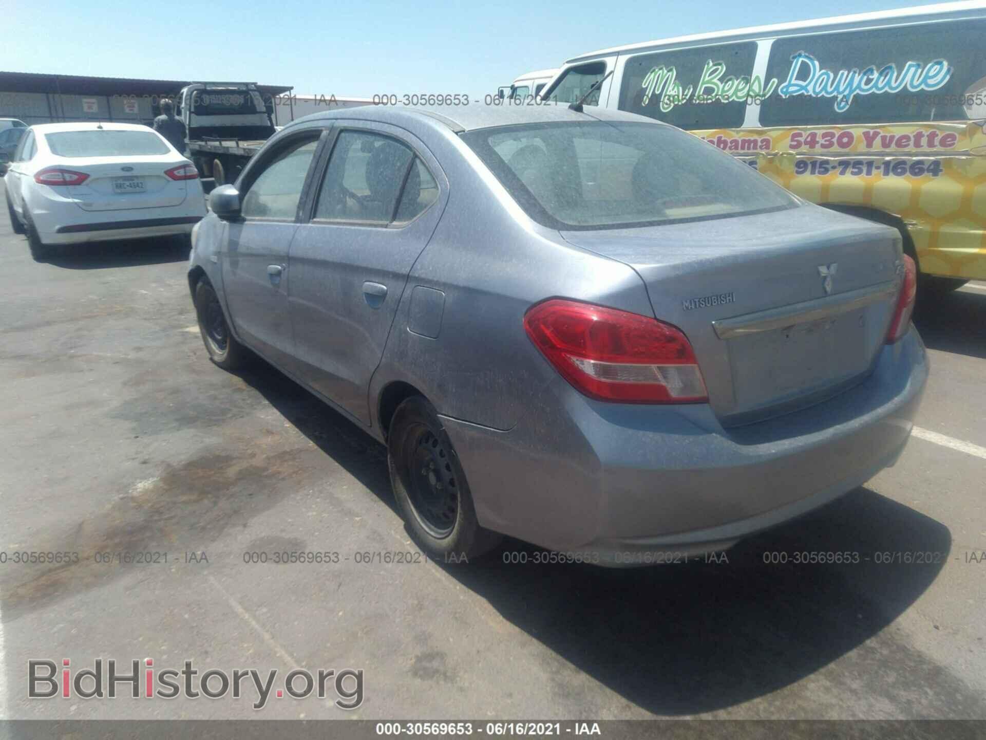 2017 MITSUBISHI MIRAGE G4 - VIN: ML32F3FJ2HHF15643 - Фото 3