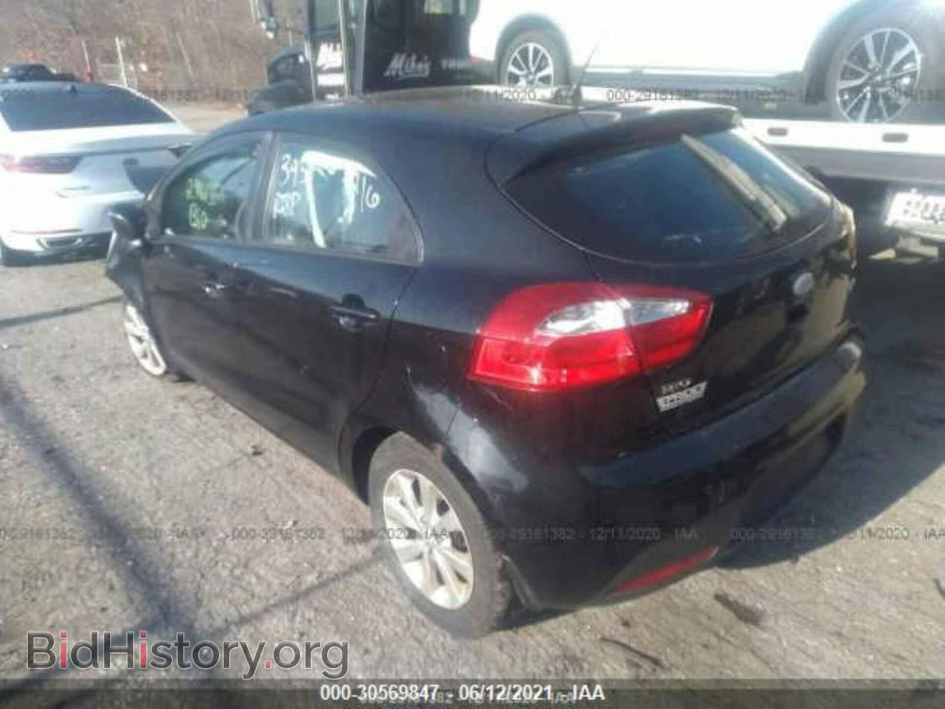 2013 KIA RIO - VIN: KNADN5A31D6302597 - Фото 3