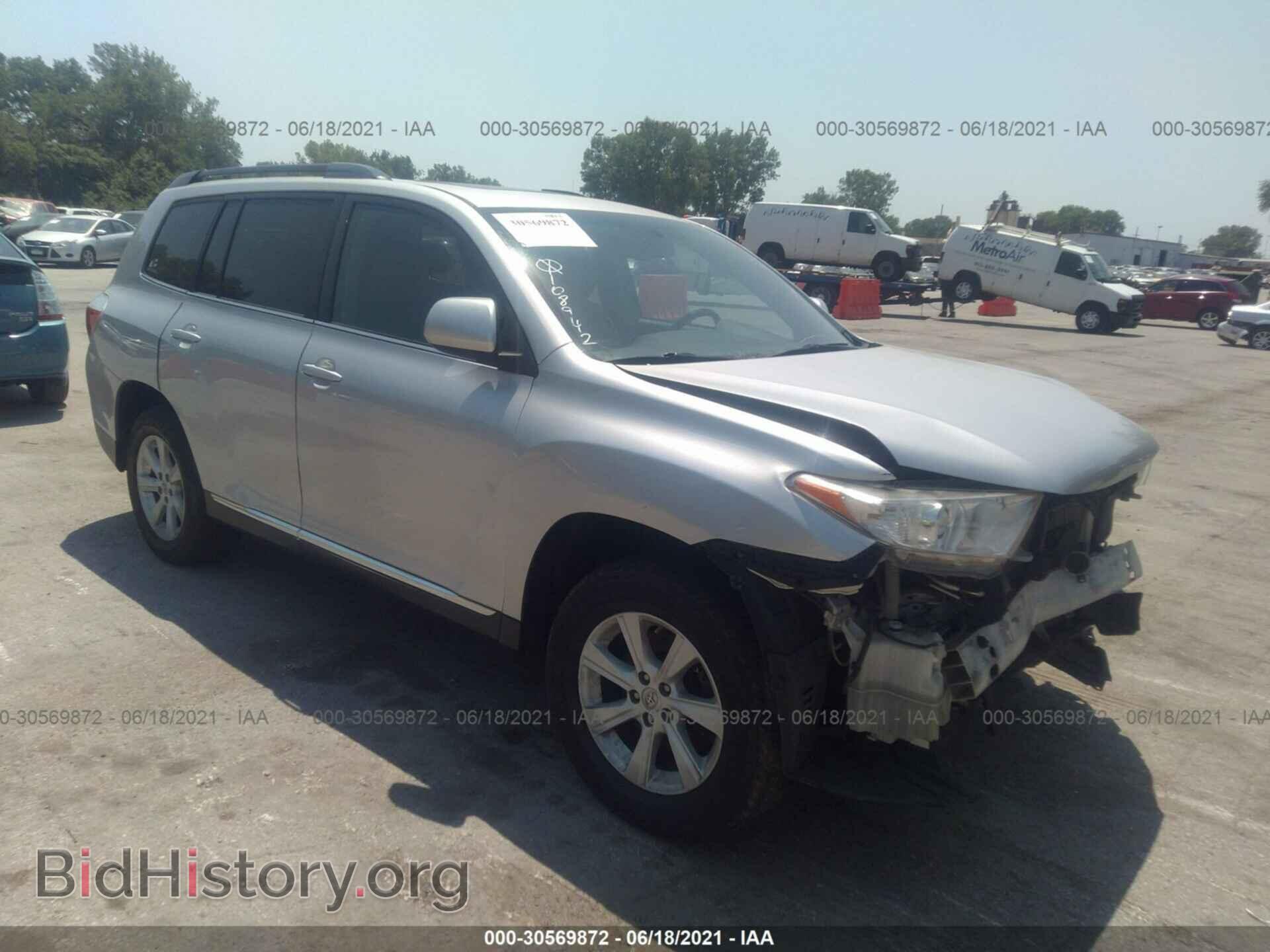 Фотография 5TDBK3EH3CS108942 - TOYOTA HIGHLANDER 2012