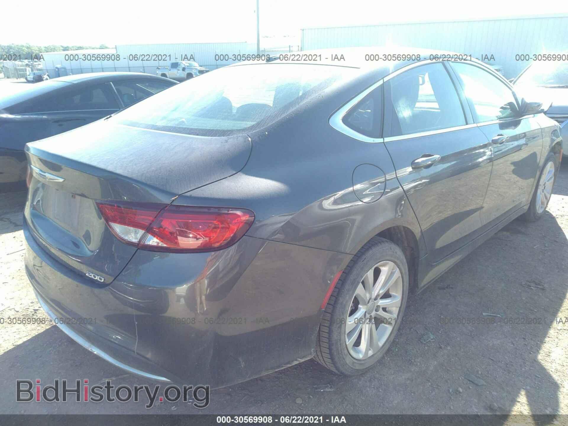 2015 CHRYSLER 200 - VIN: 1C3CCCAB9FN716918 - Фото 4