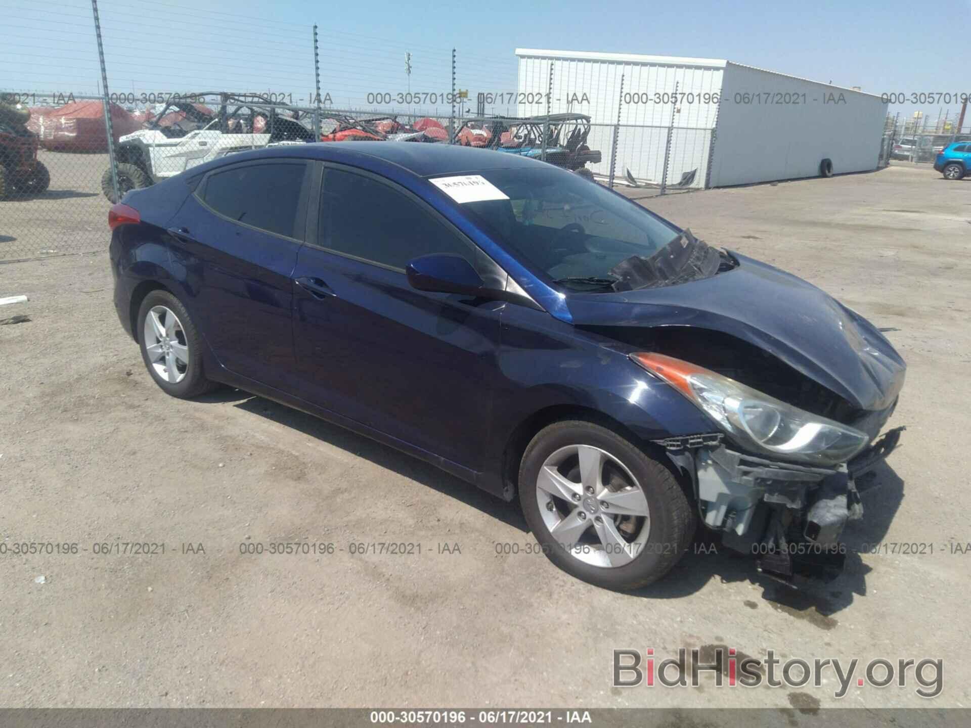 Photo 5NPDH4AE1DH242607 - HYUNDAI ELANTRA 2013