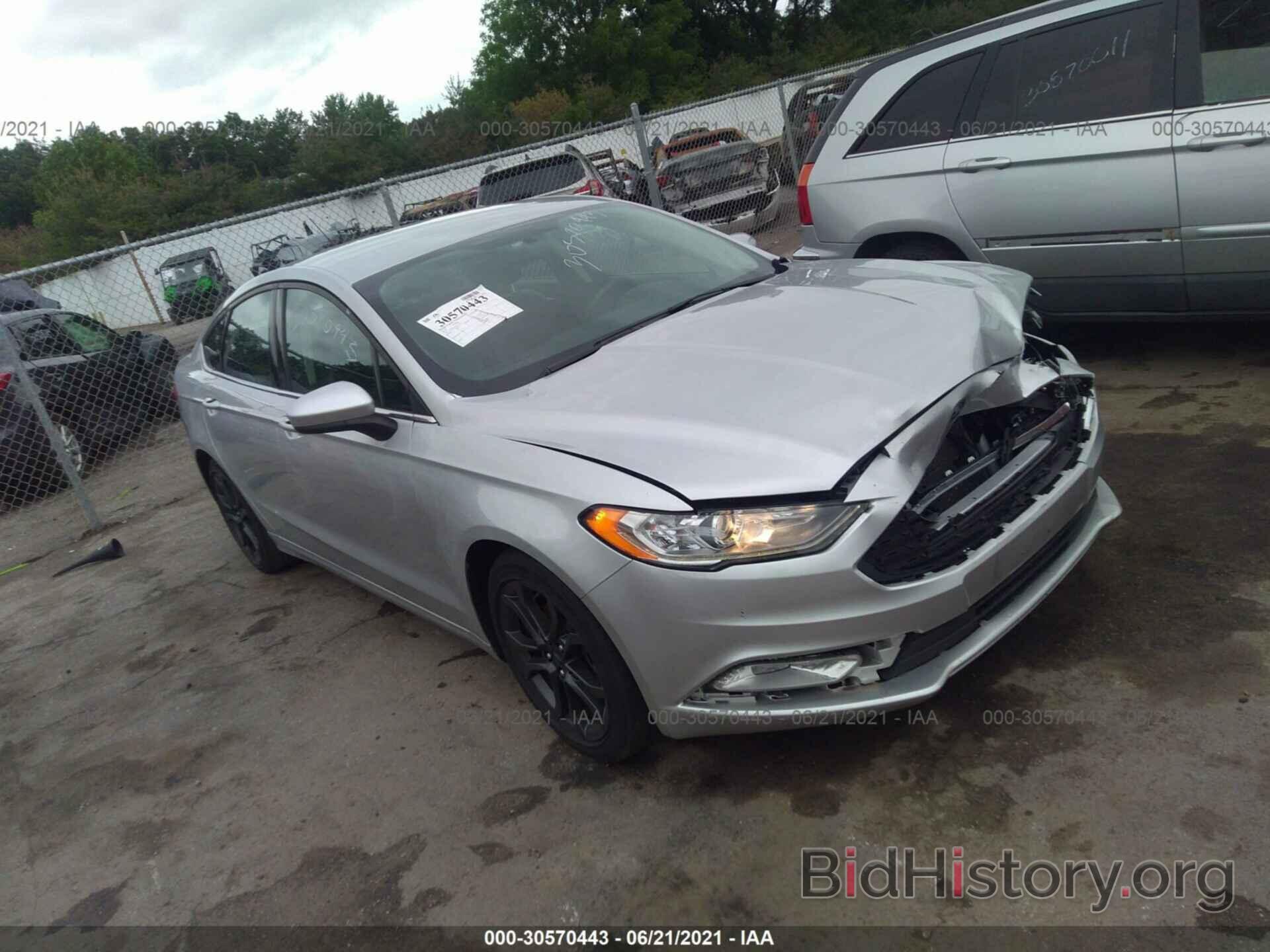 Photo 3FA6P0H74JR225293 - FORD FUSION 2018