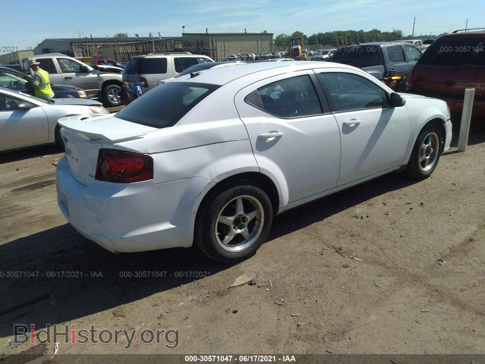 2012 DODGE AVENGER - VIN: 1C3CDZCBXCN207316 - Фото 4