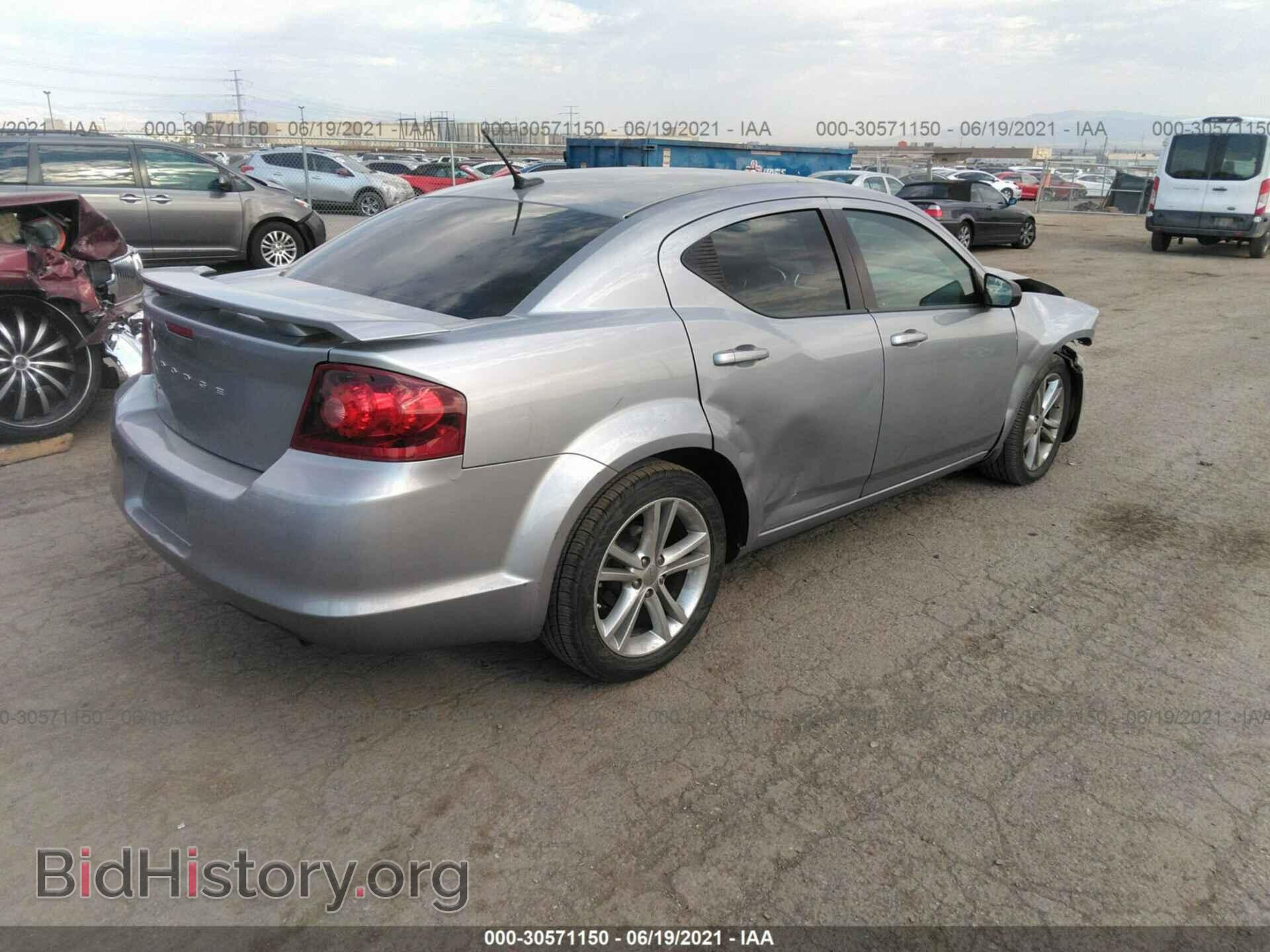 2013 DODGE AVENGER - VIN: 1C3CDZAG1DN769153 - Фото 4