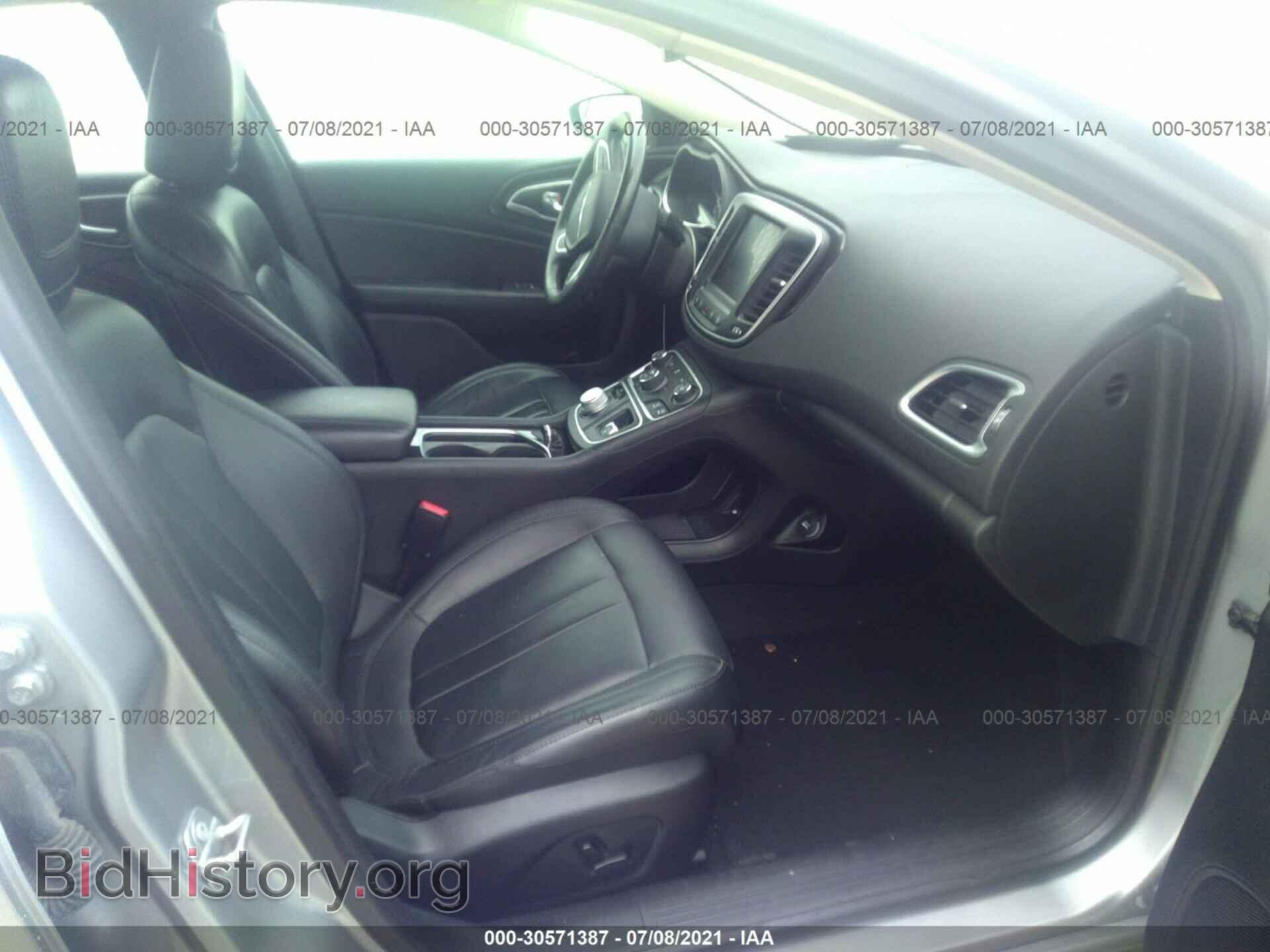 2015 CHRYSLER 200 - VIN: 1C3CCCCB9FN734011 - Фото 5